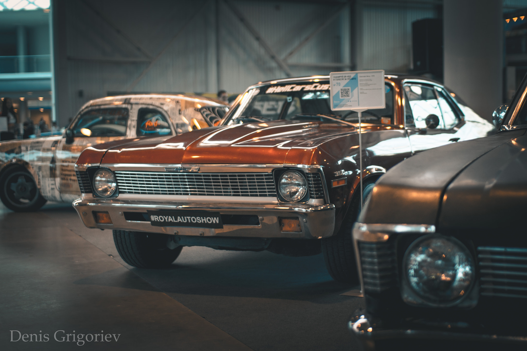 Nikon D5500 + Sigma 30mm F1.4 EX DC HSM sample photo. Royalautoshow. chevy nova photography