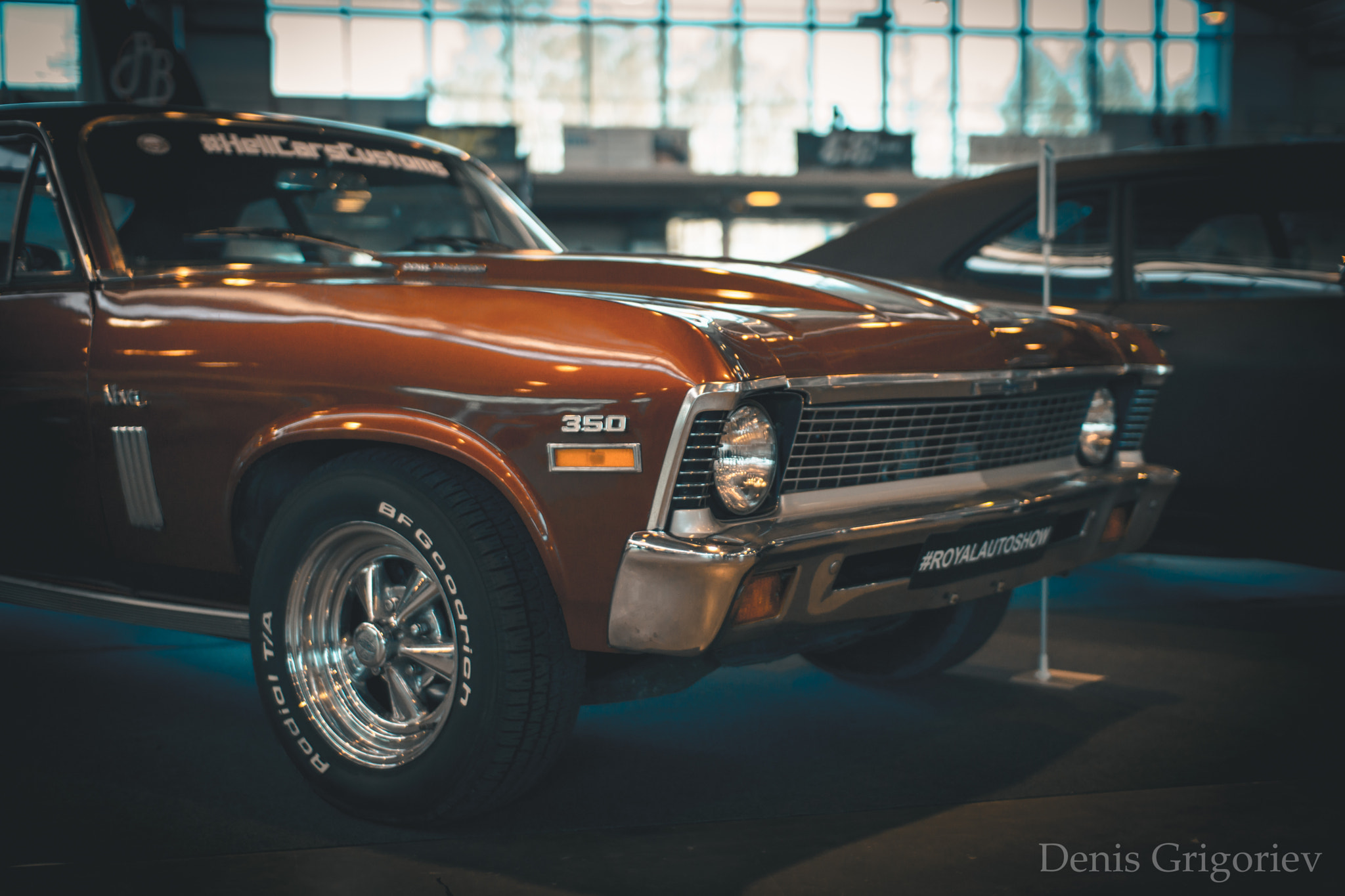 Nikon D5500 + Sigma 30mm F1.4 EX DC HSM sample photo. Royalautoshow. chevy nova photography