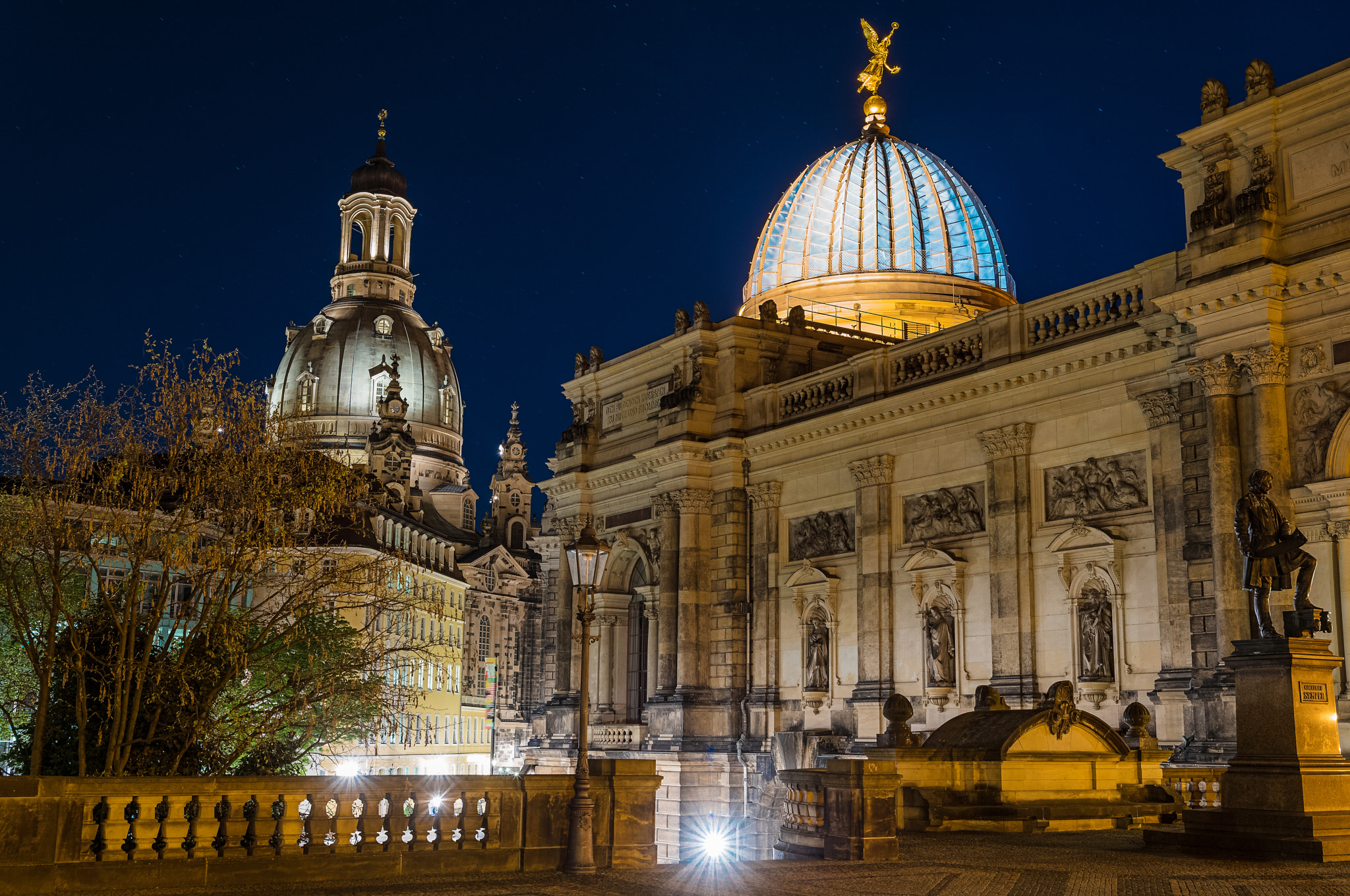 Vario-Elmar 30-90 sample photo. Dresden @ night photography