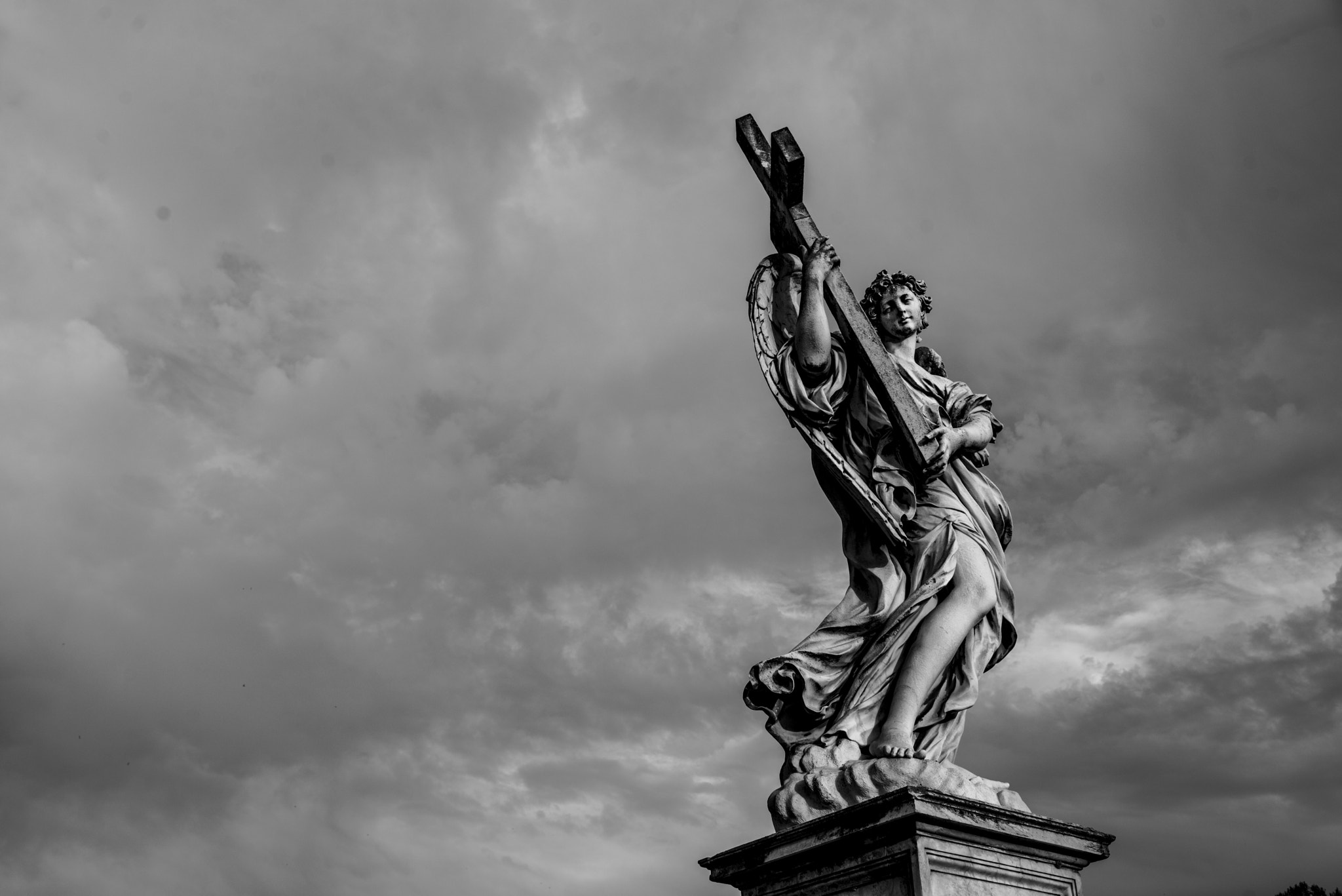 Nikon D800E + Nikon AF-S Nikkor 35mm F1.4G sample photo. Angel statue photography