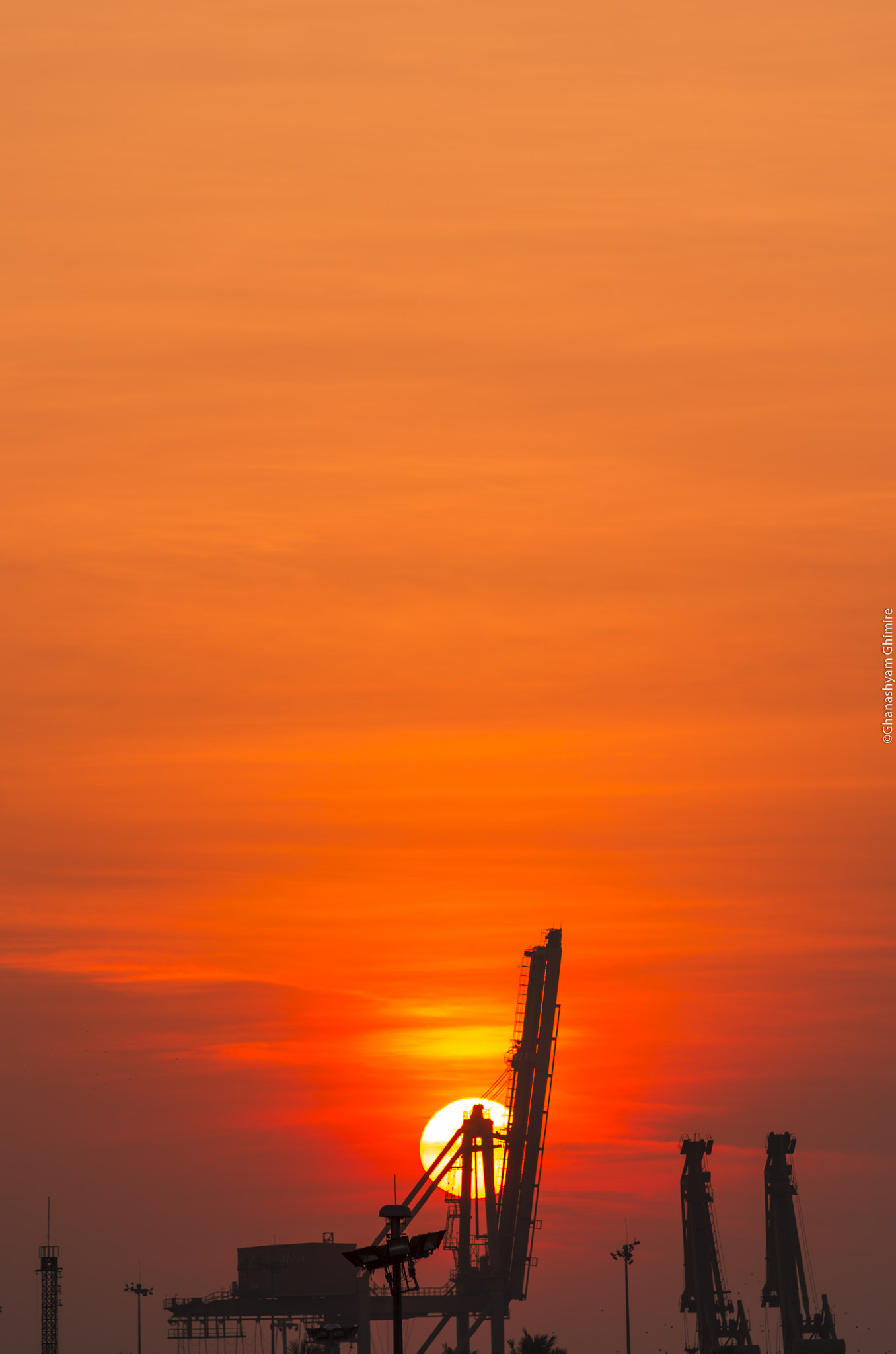 Pentax K-5 sample photo. Rangoon sunset photography