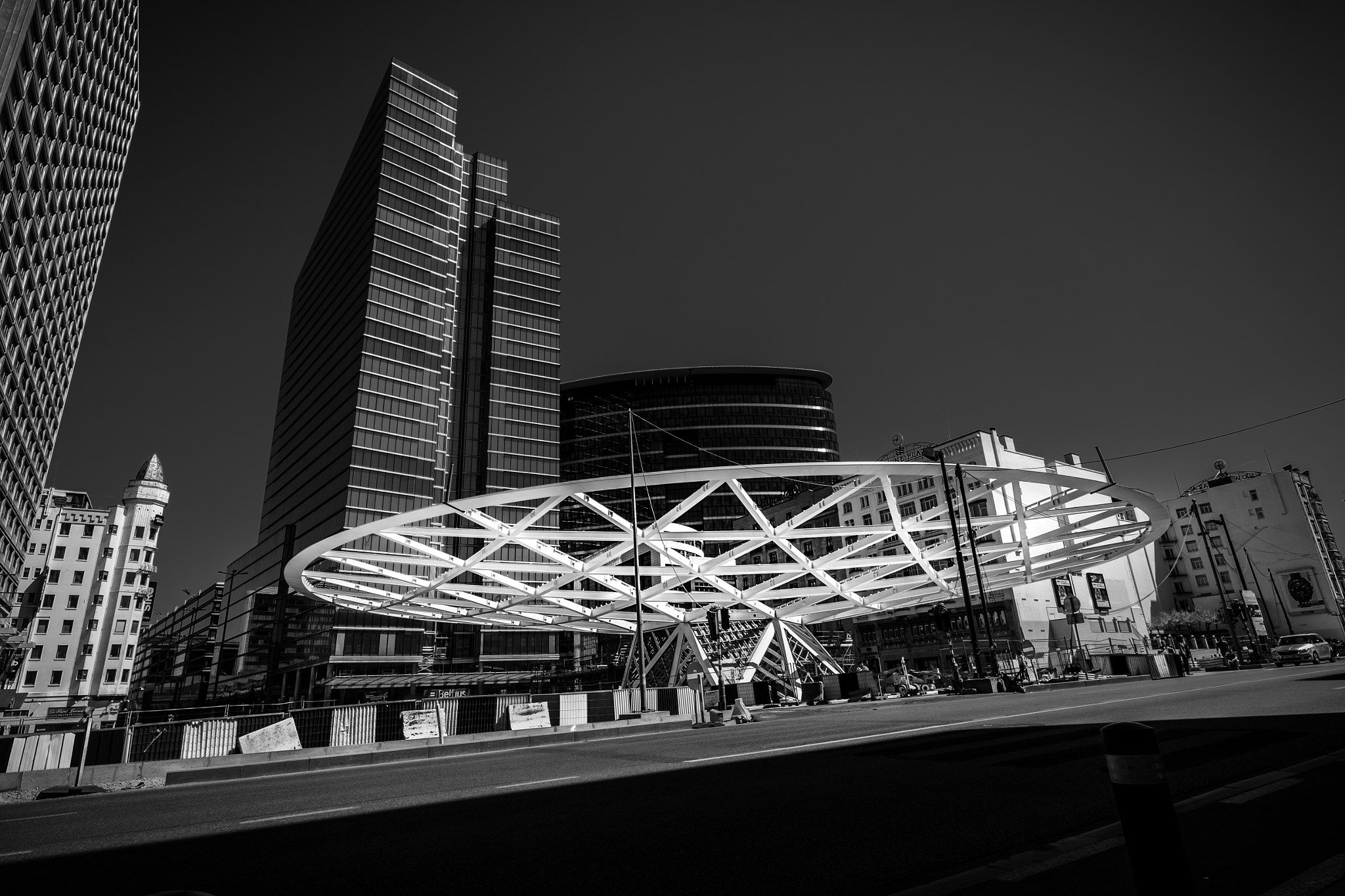 ZEISS Touit 12mm F2.8 sample photo. Space invaders - brussels photography