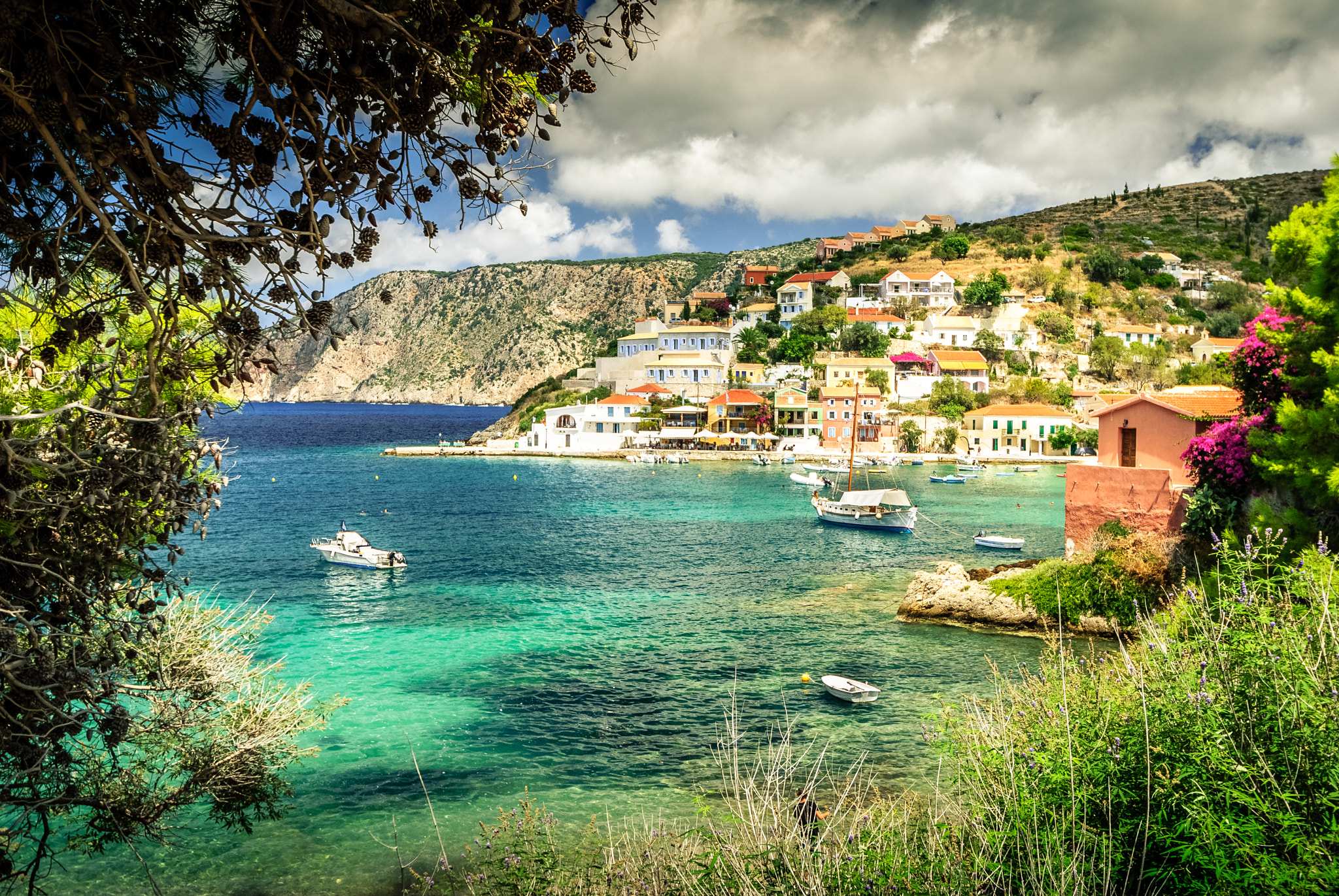 Nikon D60 sample photo. Cefalonia photography