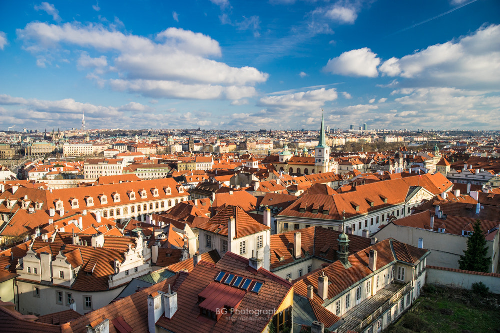 Sony a7 II + Canon EF 85mm F1.2L II USM sample photo. Prague cityscape. photography