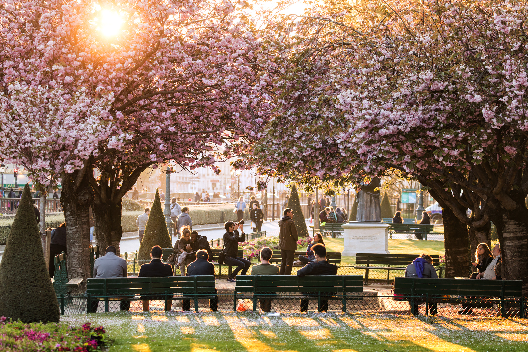 Canon EF 100-400mm F4.5-5.6L IS II USM sample photo. Paris in spring near notre dame photography