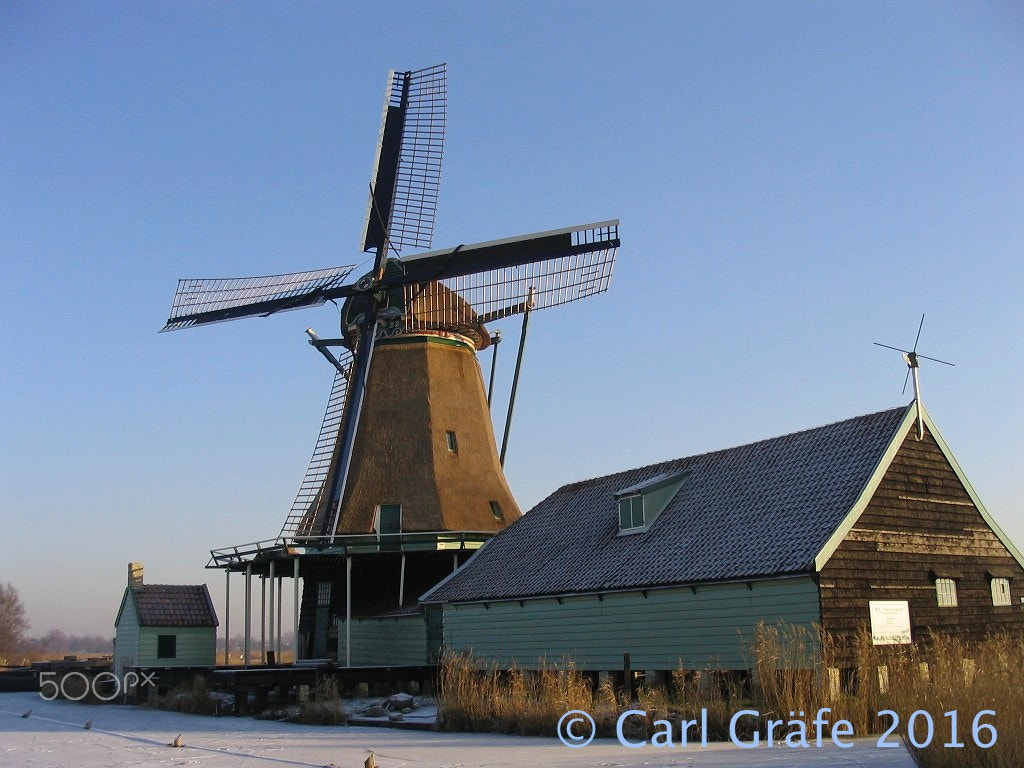 Canon POWERSHOT A70 sample photo. Prinsenhof mill in westzaan photography