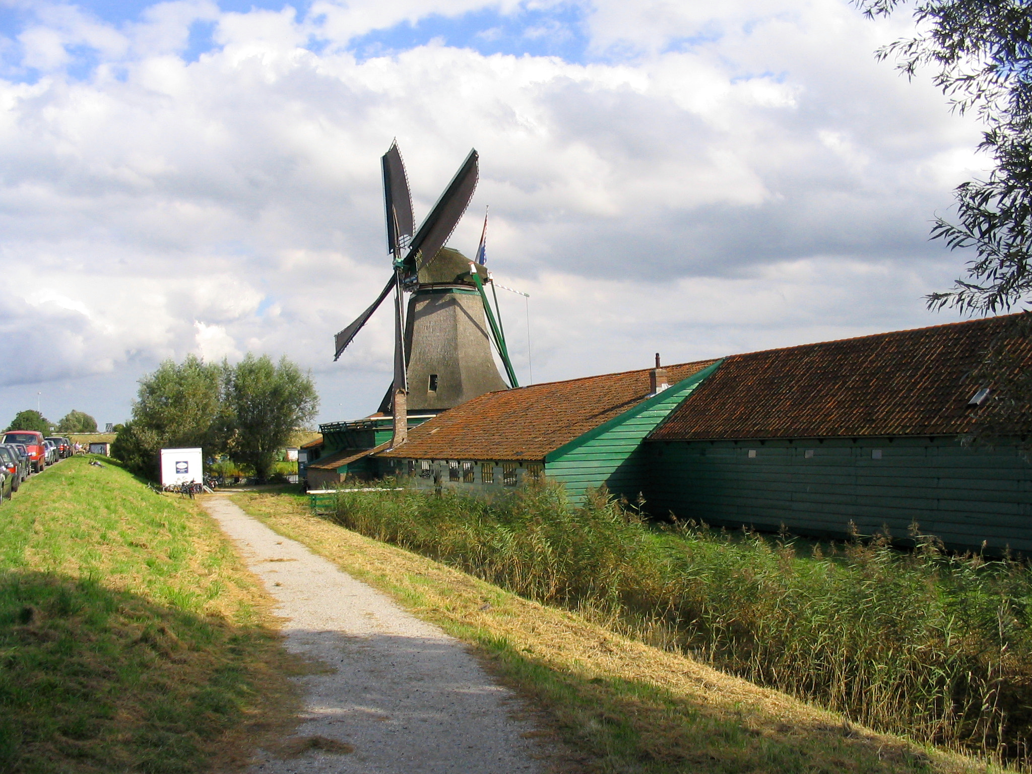 Canon POWERSHOT A70 sample photo. Schoolmeester mill in westzaan photography
