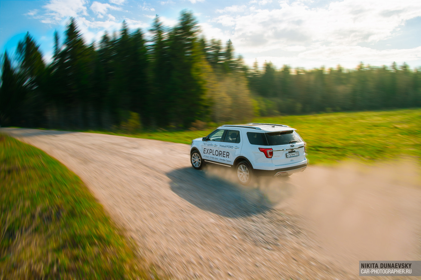 This photo shoot I did for a Ford dealership in Perm (Russia).