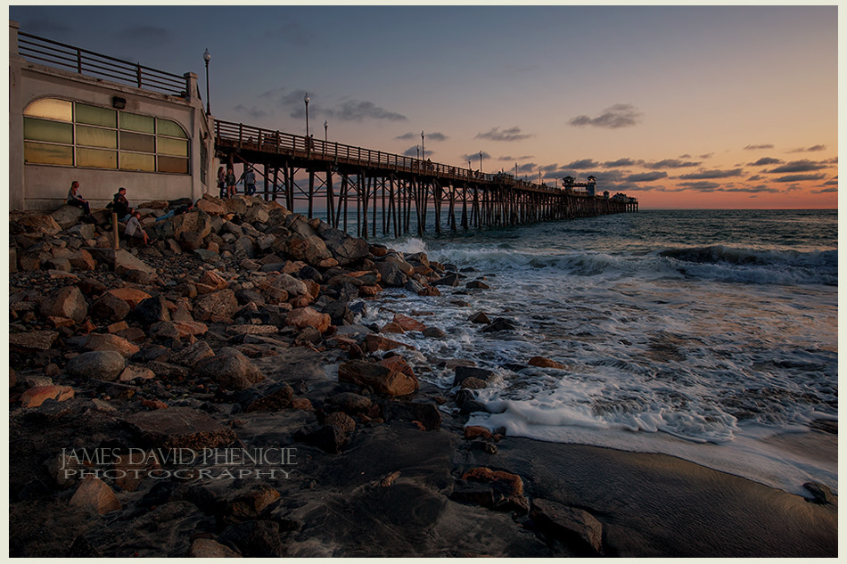 Nikon D3X + Nikon AF-S Nikkor 20mm F1.8G ED sample photo. Sunset at pier photography