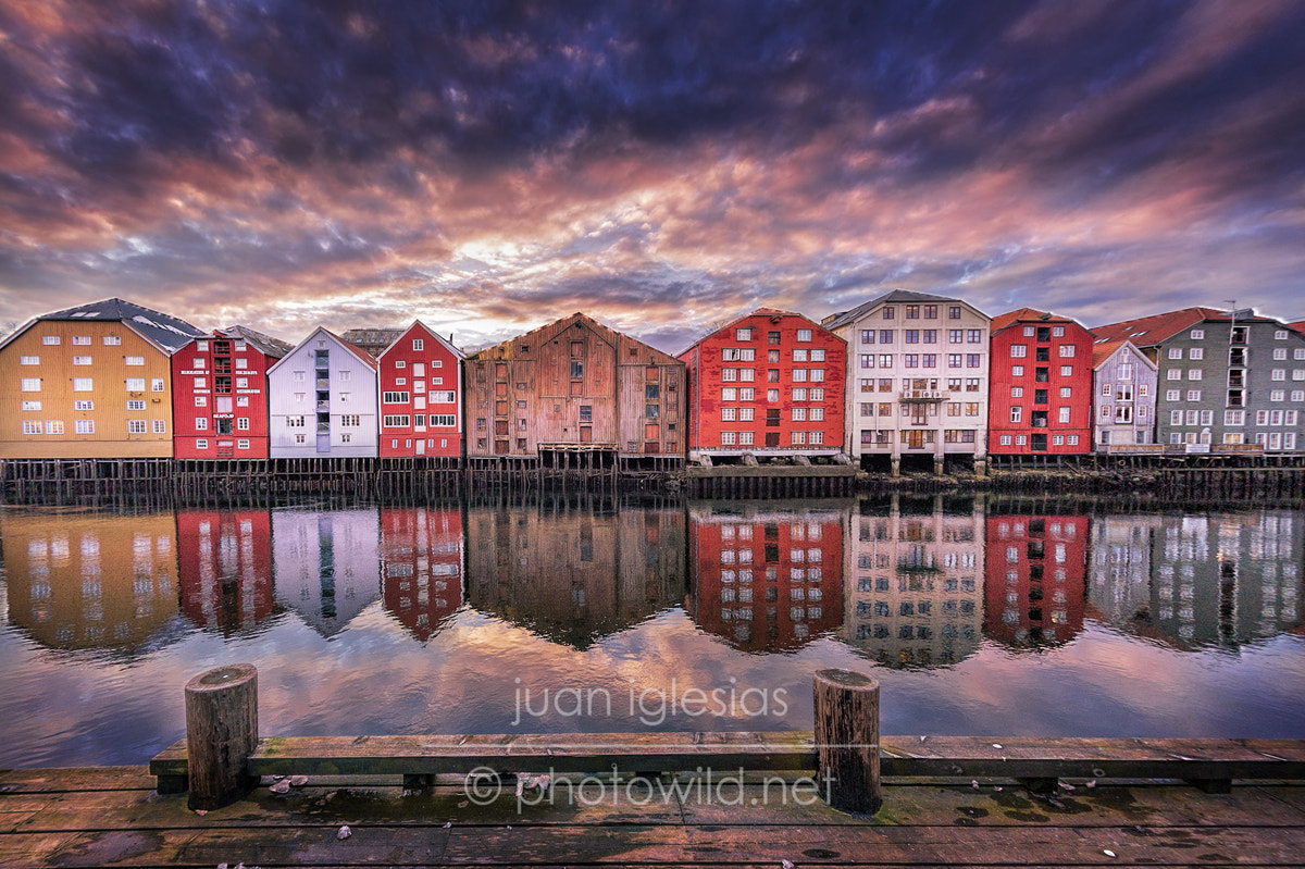 Nikon D3S + Sigma 15mm F2.8 EX DG Diagonal Fisheye sample photo. Trondheim photography