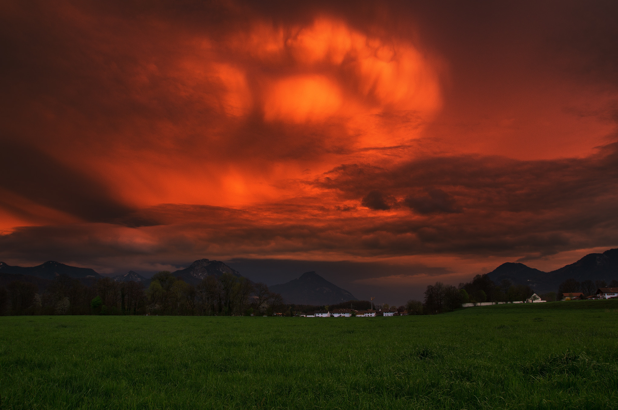 Sony SLT-A57 sample photo. Stormy sunset photography