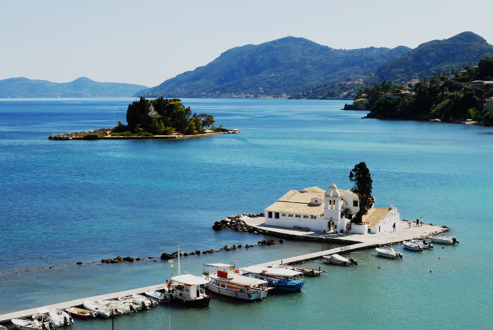 Nikon D200 sample photo. Pontikonissi, isola dei topi photography