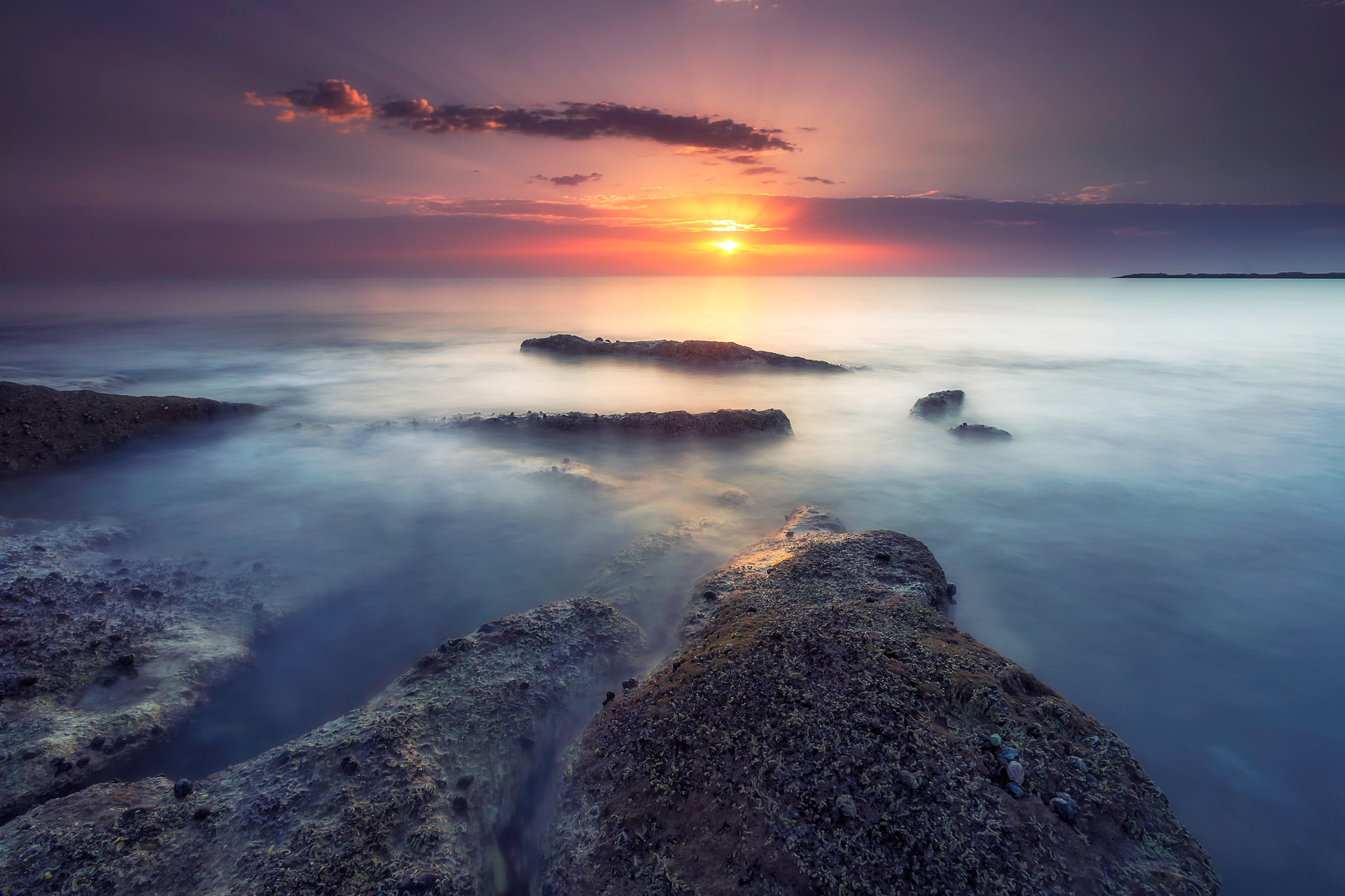 Canon EOS 6D + Canon EF 16-35mm F2.8L USM sample photo. Sunup from oman photography