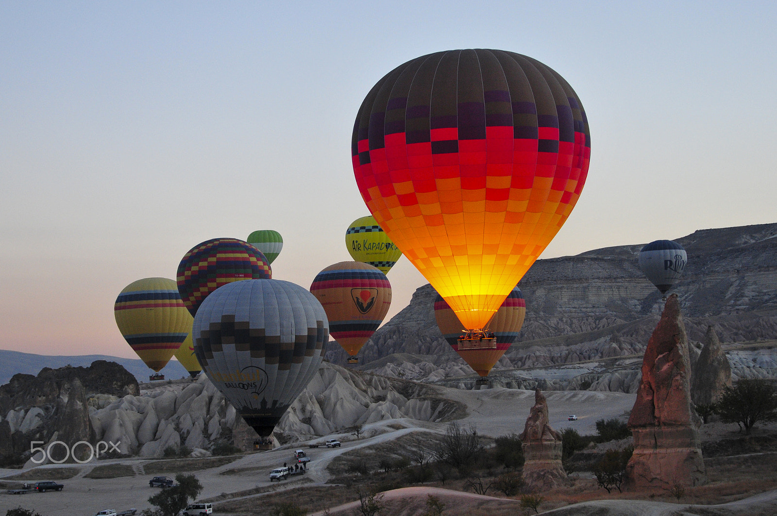 Nikon D300S sample photo. Hot air balloon capadocia #5 photography