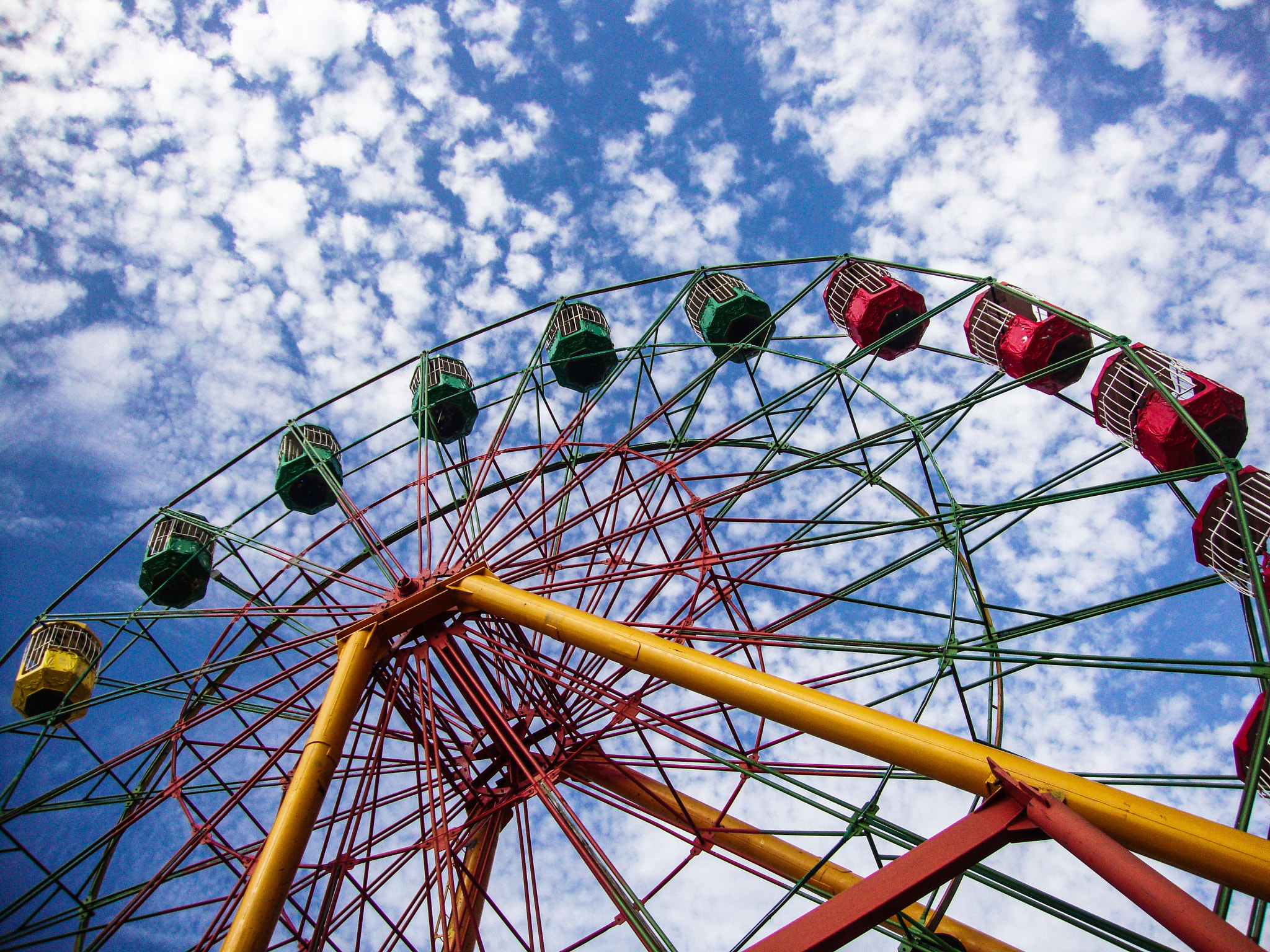 Sony Cyber-shot DSC-W220 sample photo. Ferris wheel in gaza photography
