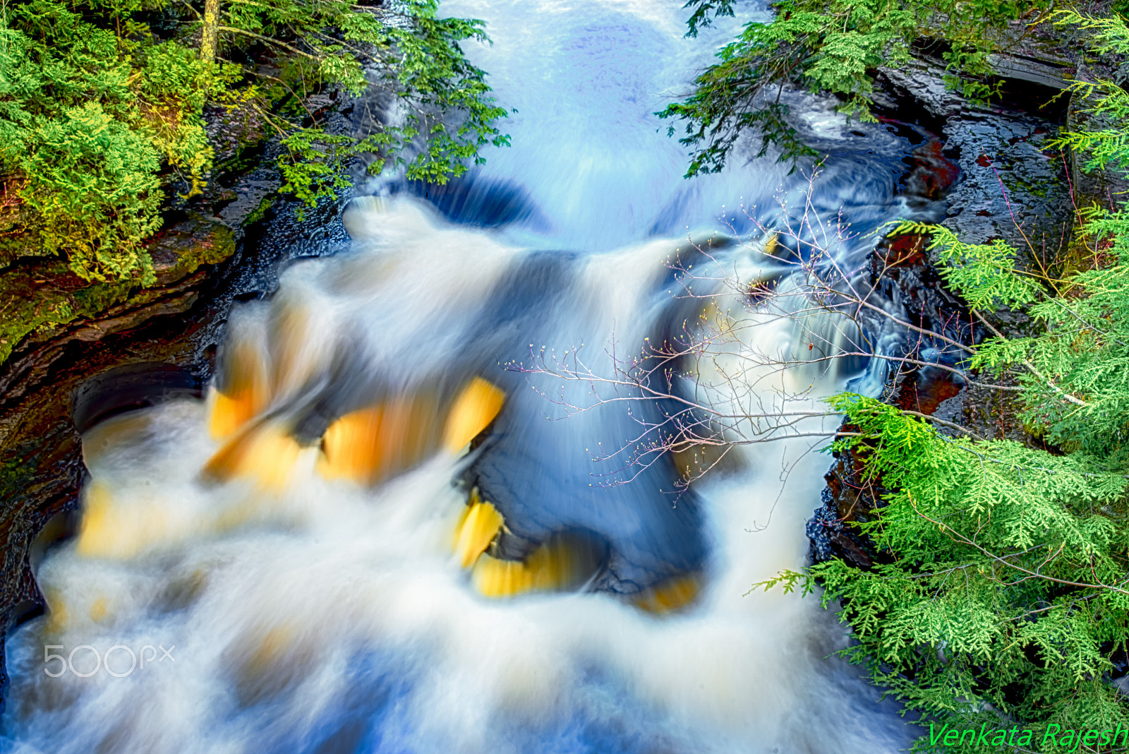 AF Zoom-Nikkor 28-80mm f/3.3-5.6G sample photo. Wild waterfalls photography