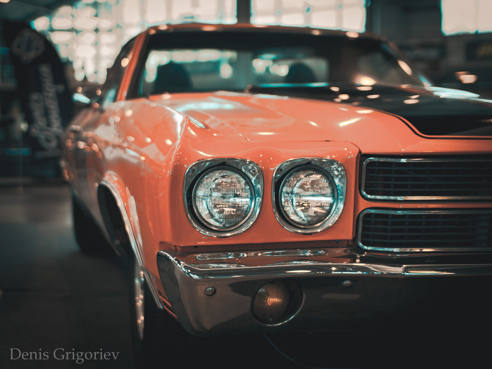 Nikon D5500 + Sigma 30mm F1.4 EX DC HSM sample photo. Royalautoshow. chevy and girl photography