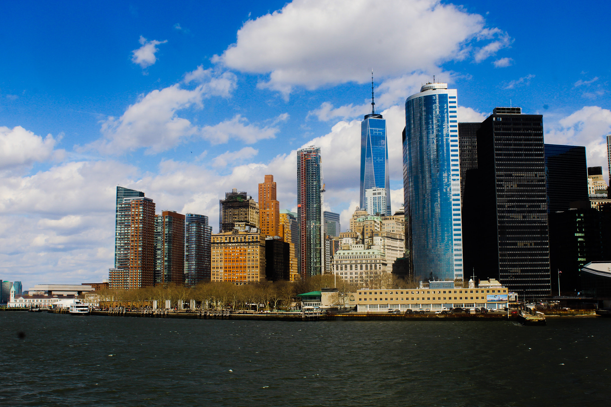 Canon EF-S 18-55mm F3.5-5.6 III sample photo. States island ferry landing photography