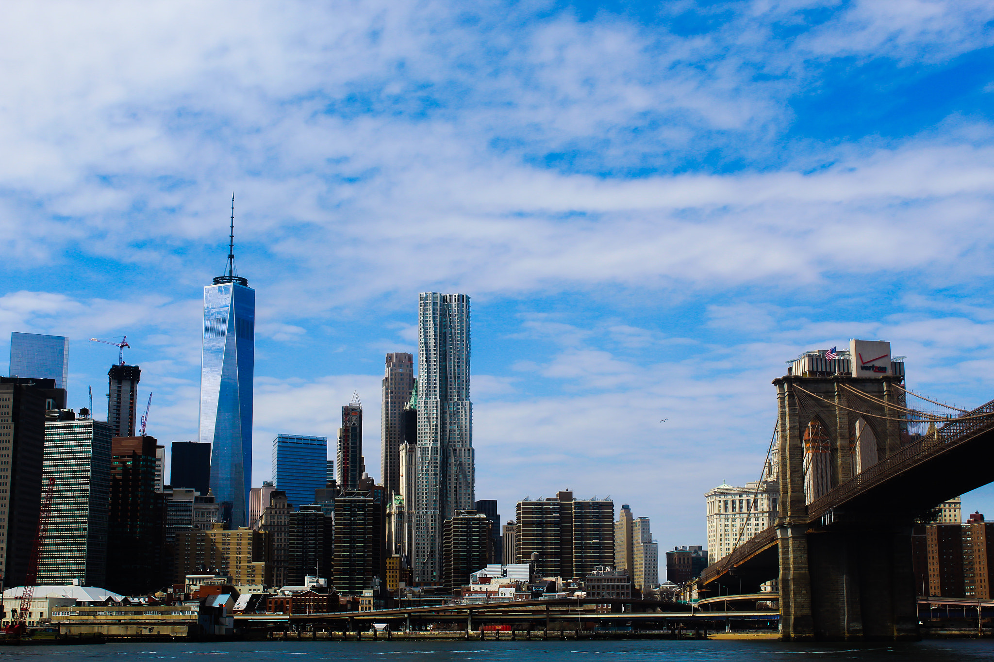 Canon EF-S 18-55mm F3.5-5.6 III sample photo. Brooklyn heights promenade photography