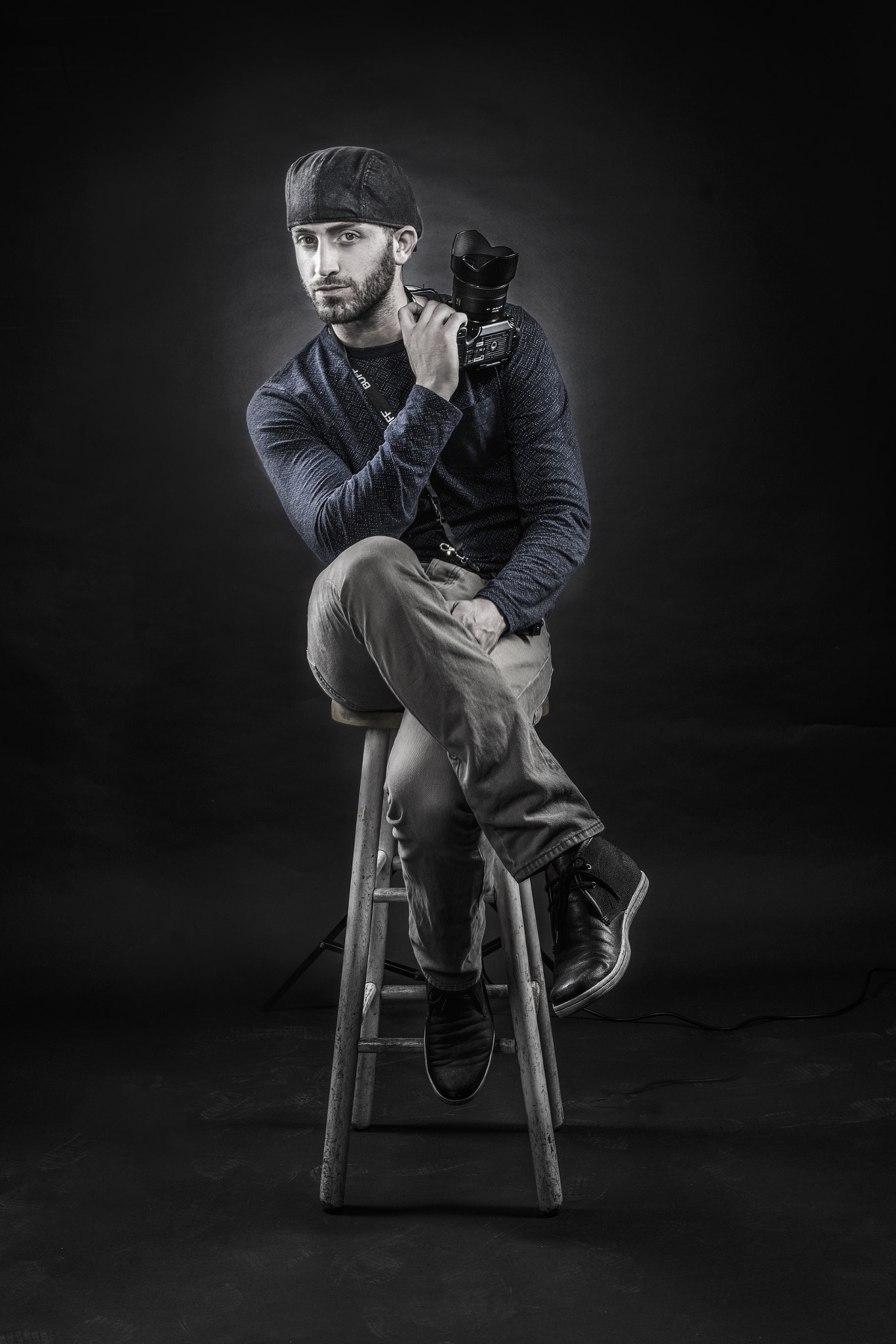 Sony a7R II + Sigma 35mm F1.4 DG HSM Art sample photo. Self portrait  photography