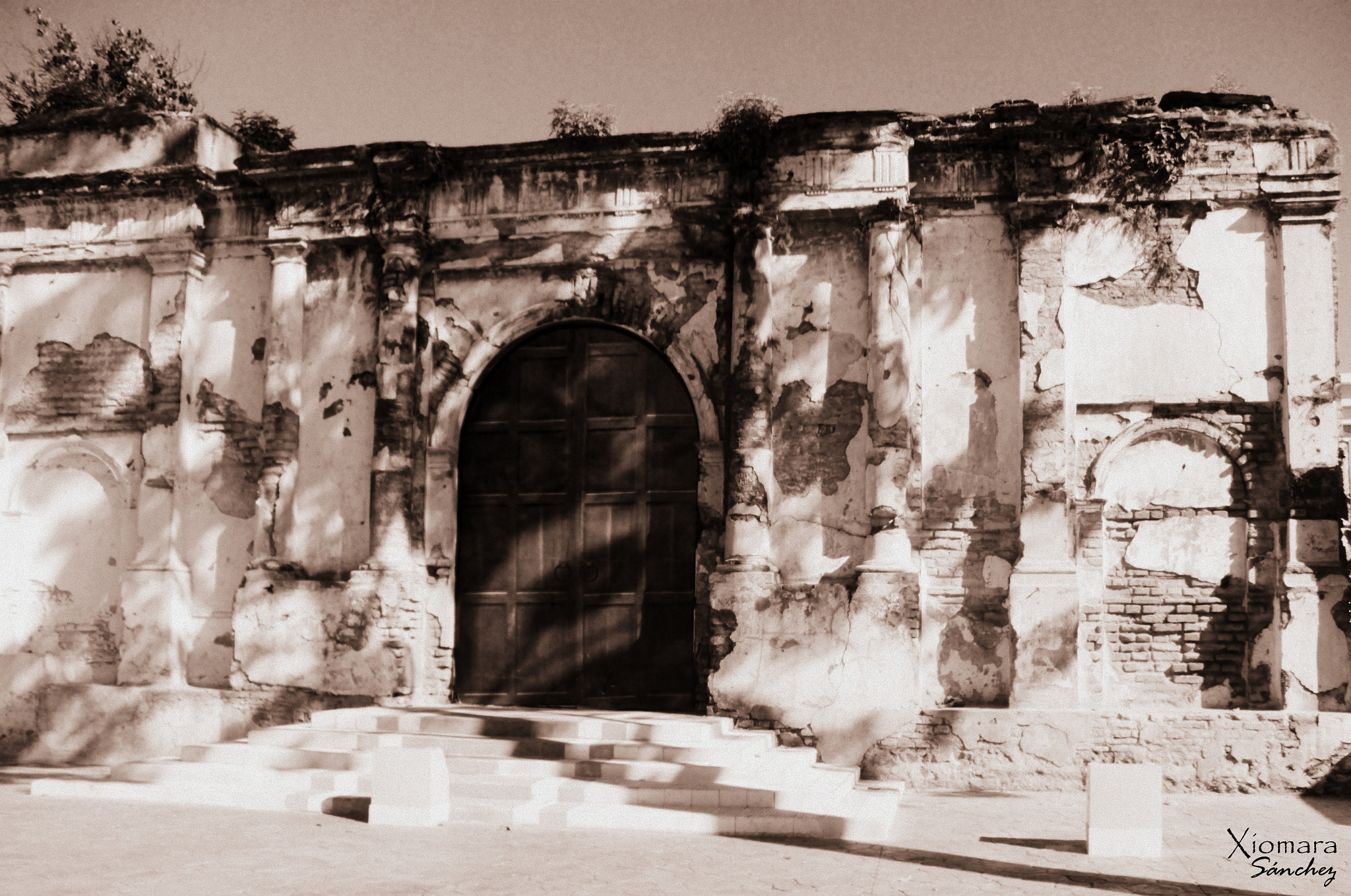 Samsung PL100 /  TL205 / VLUU PL100 /  PL101 sample photo. Vestige of the old church nuestra señora del pilar o san josé, el salvador photography