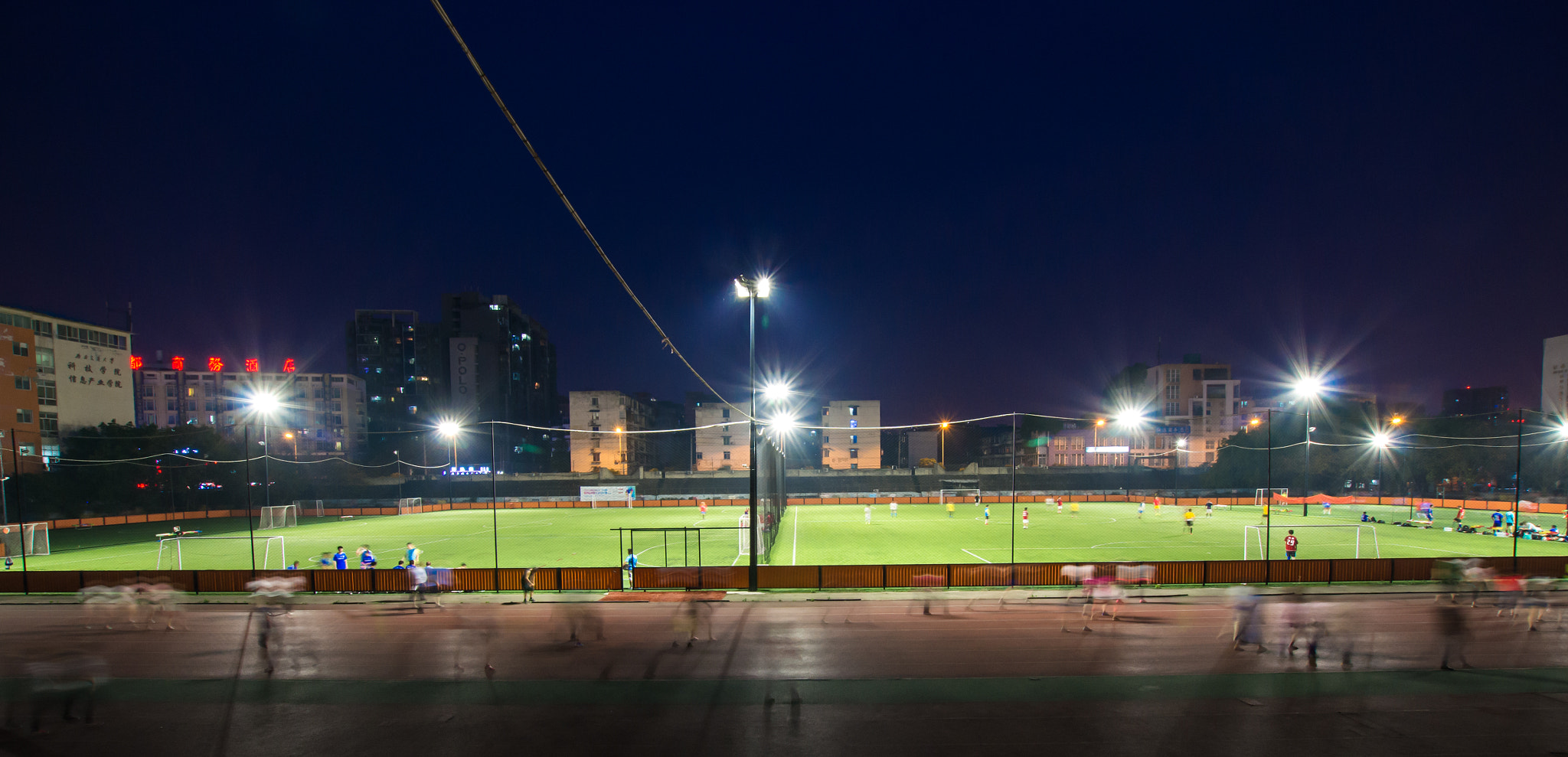 Pentax K-5 IIs sample photo. Stadium photography