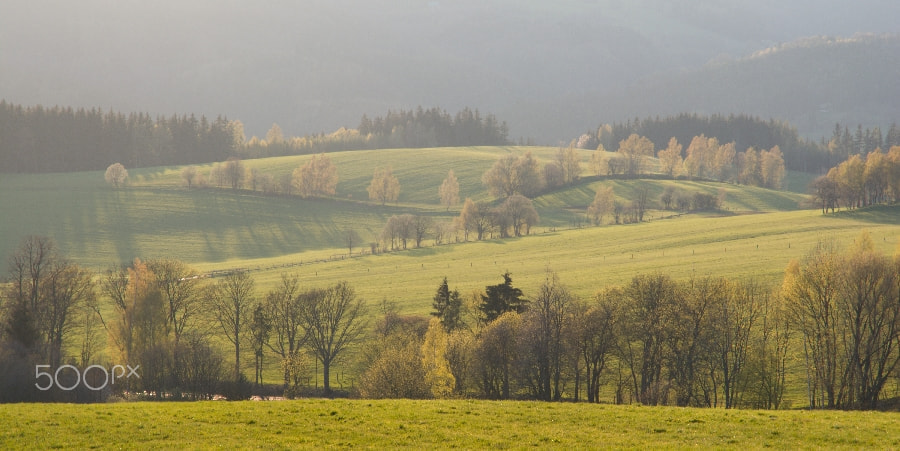 16.00 - 85.00 mm f/3.5 - 5.6 sample photo. Evening in the highlands photography