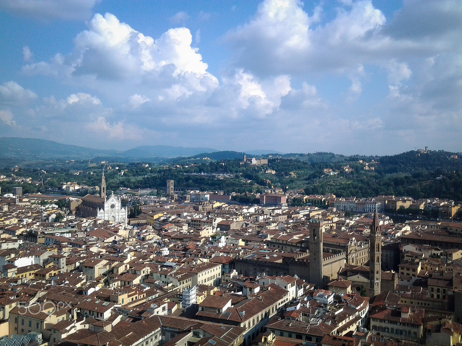 Samsung Galaxy Stellar sample photo. Florence from the dome photography
