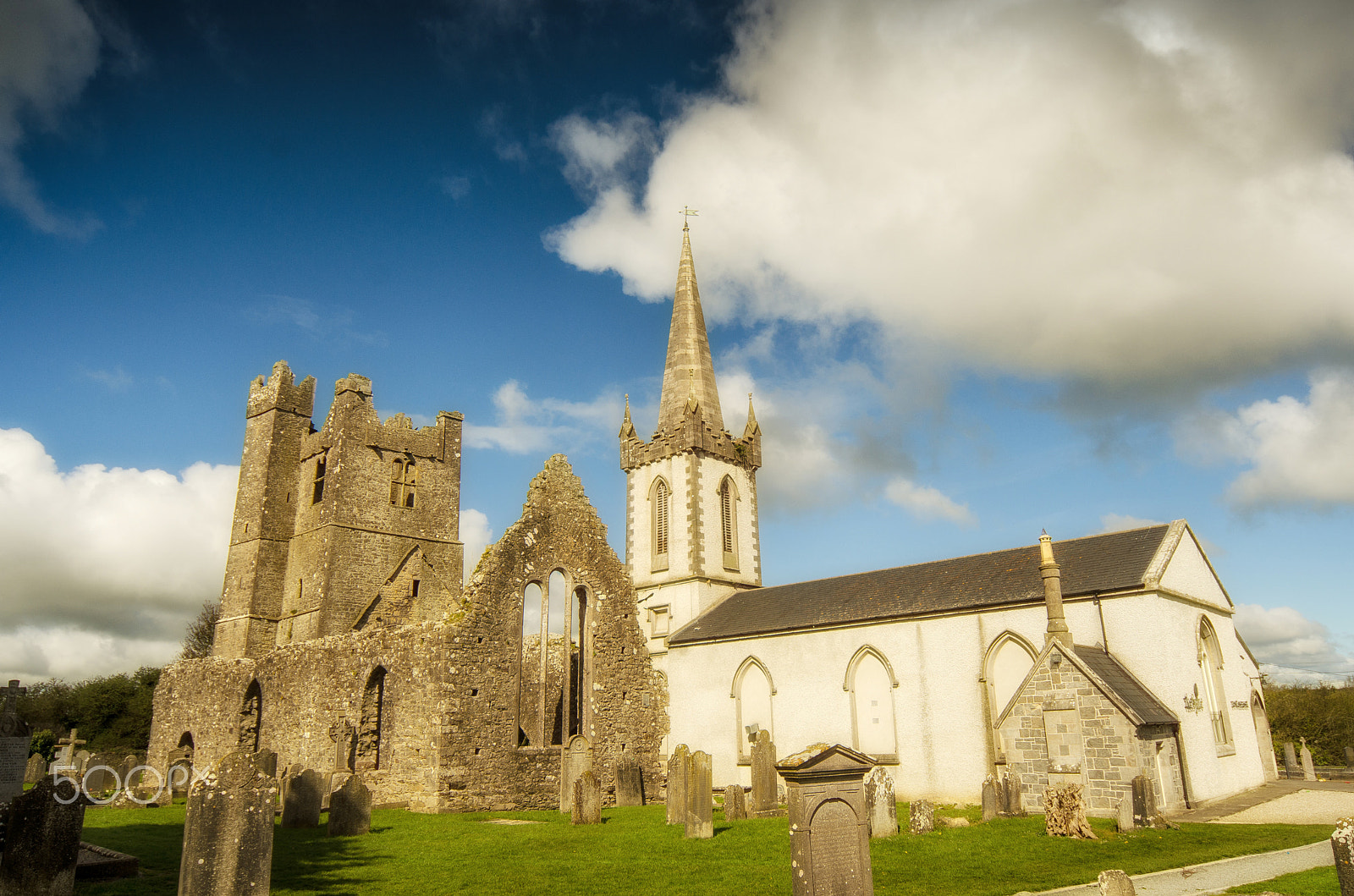 Sigma 12-24mm F4.5-5.6 EX DG Aspherical HSM sample photo. St mary's abbey, duleek, co. meath photography