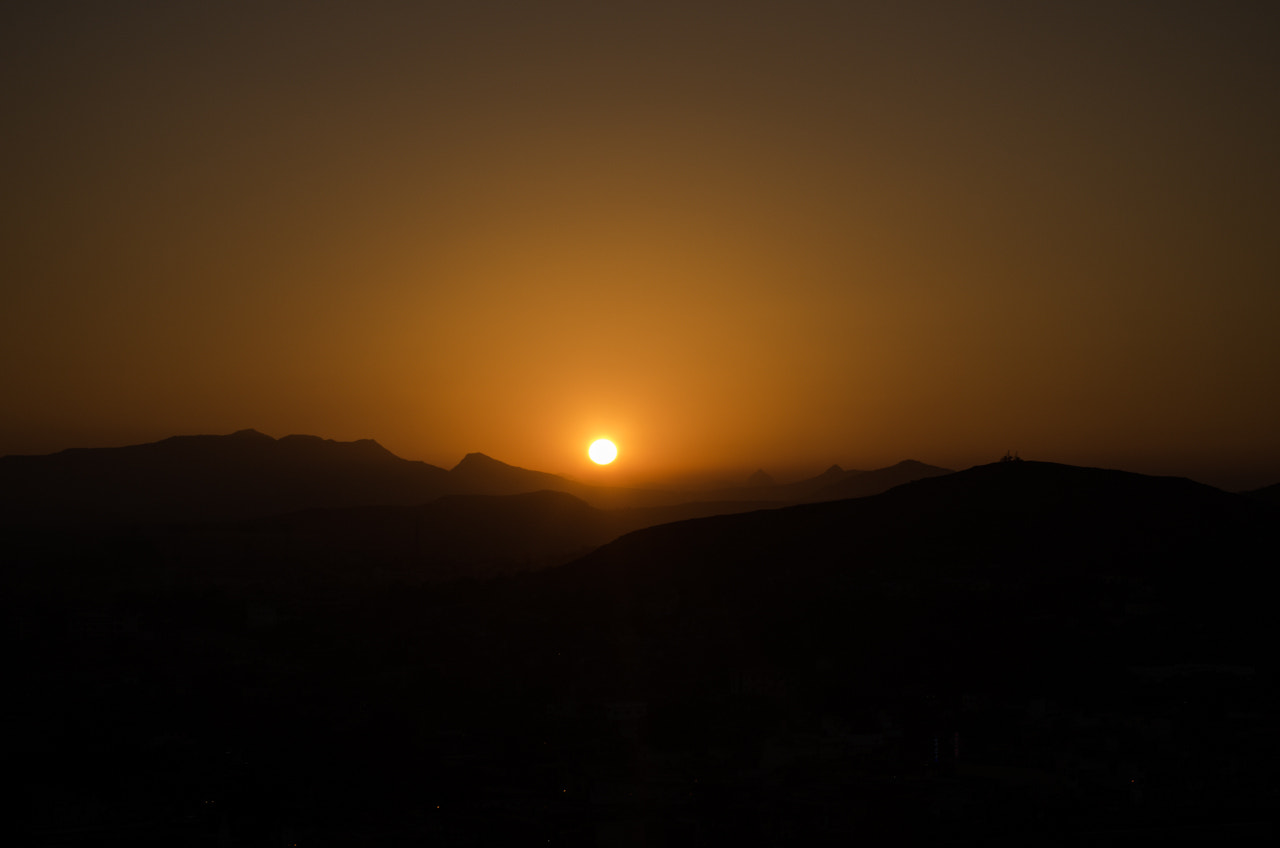 smc PENTAX-DA L 18-55mm F3.5-5.6 sample photo. Sunset photography