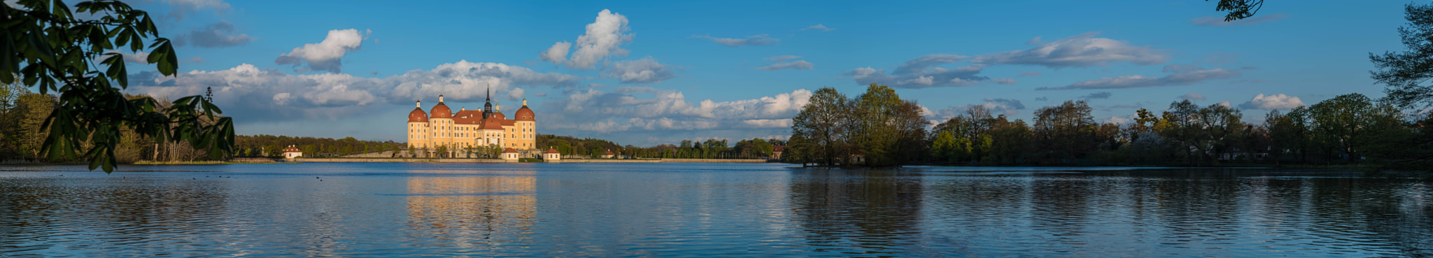 Vario-Elmar 30-90 sample photo. Panorama vom schloss moritzburg photography