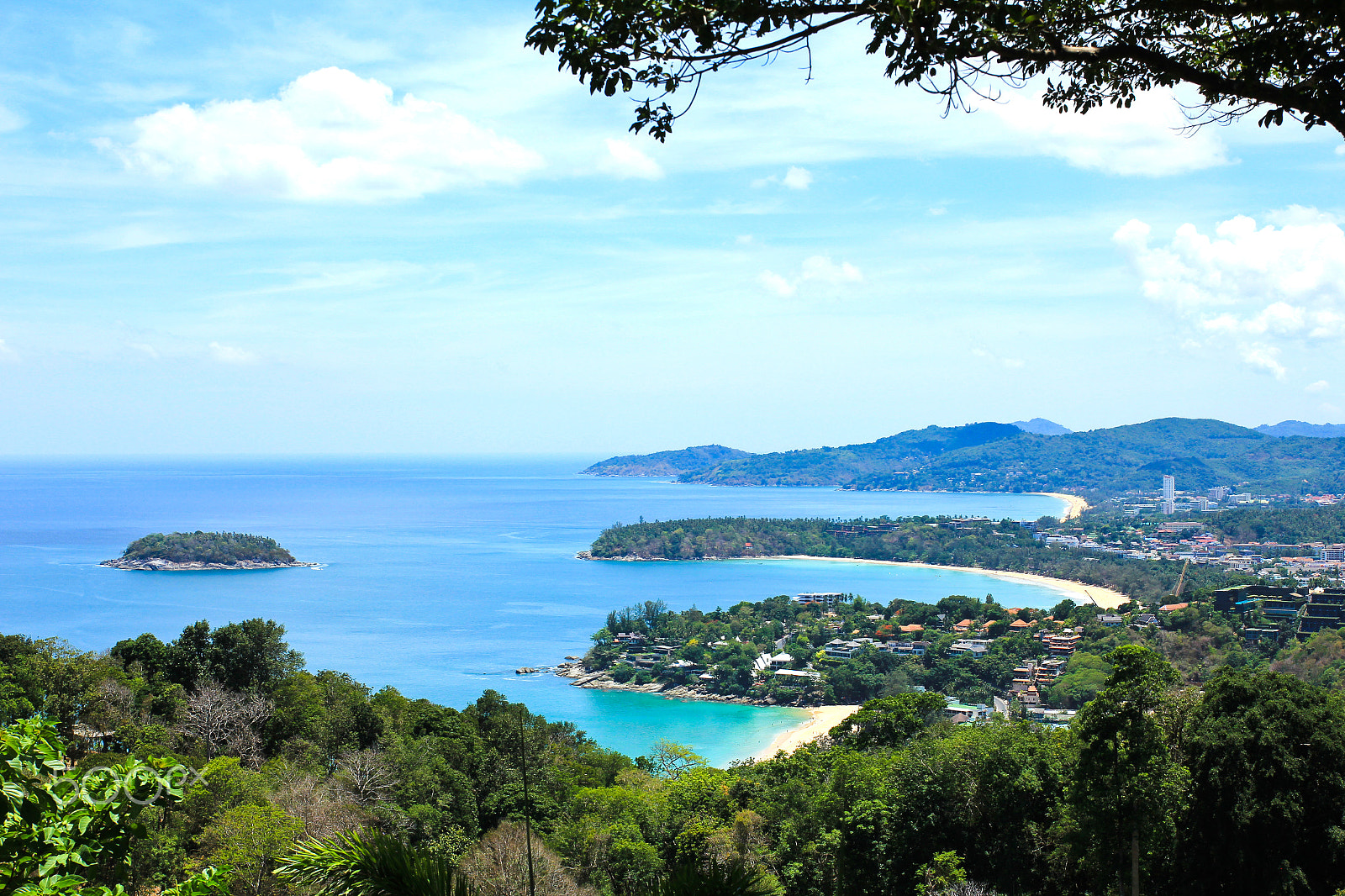 Canon EOS 550D (EOS Rebel T2i / EOS Kiss X4) + Tamron SP AF 17-50mm F2.8 XR Di II VC LD Aspherical (IF) sample photo. Landscape of phuket view point, phuket south of thailand. photography