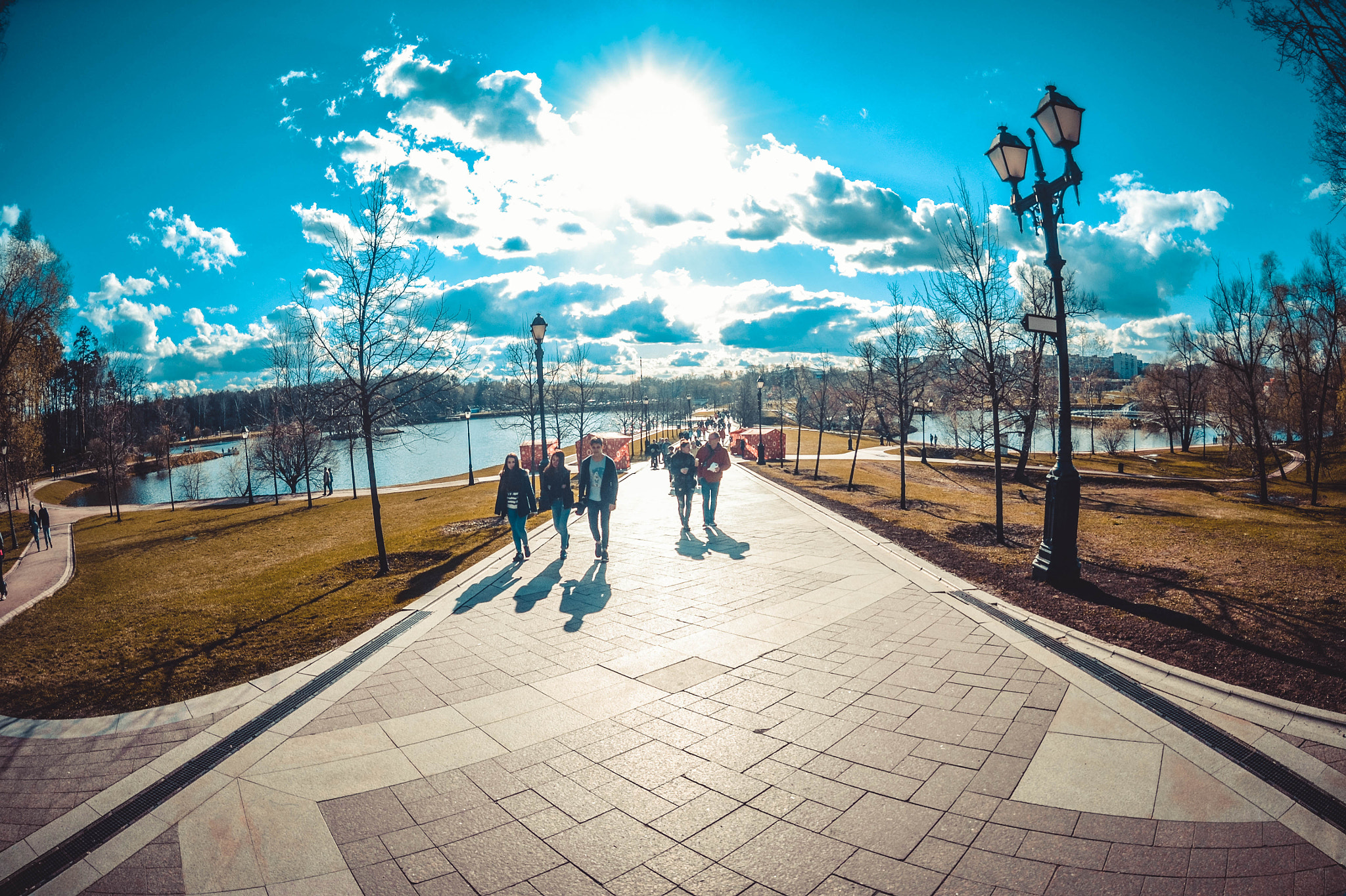 Nikon AF DX Fisheye-Nikkor 10.5mm F2.8G ED sample photo. Парк photography