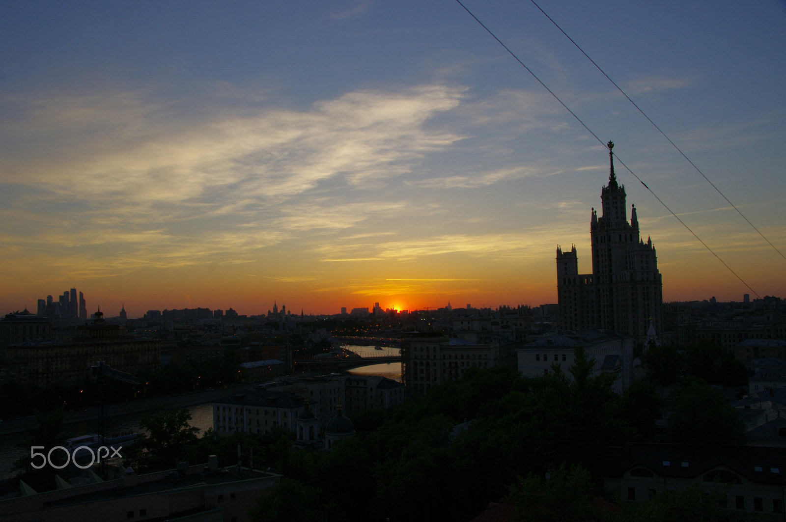 Pentax K-x sample photo. Sundown photography