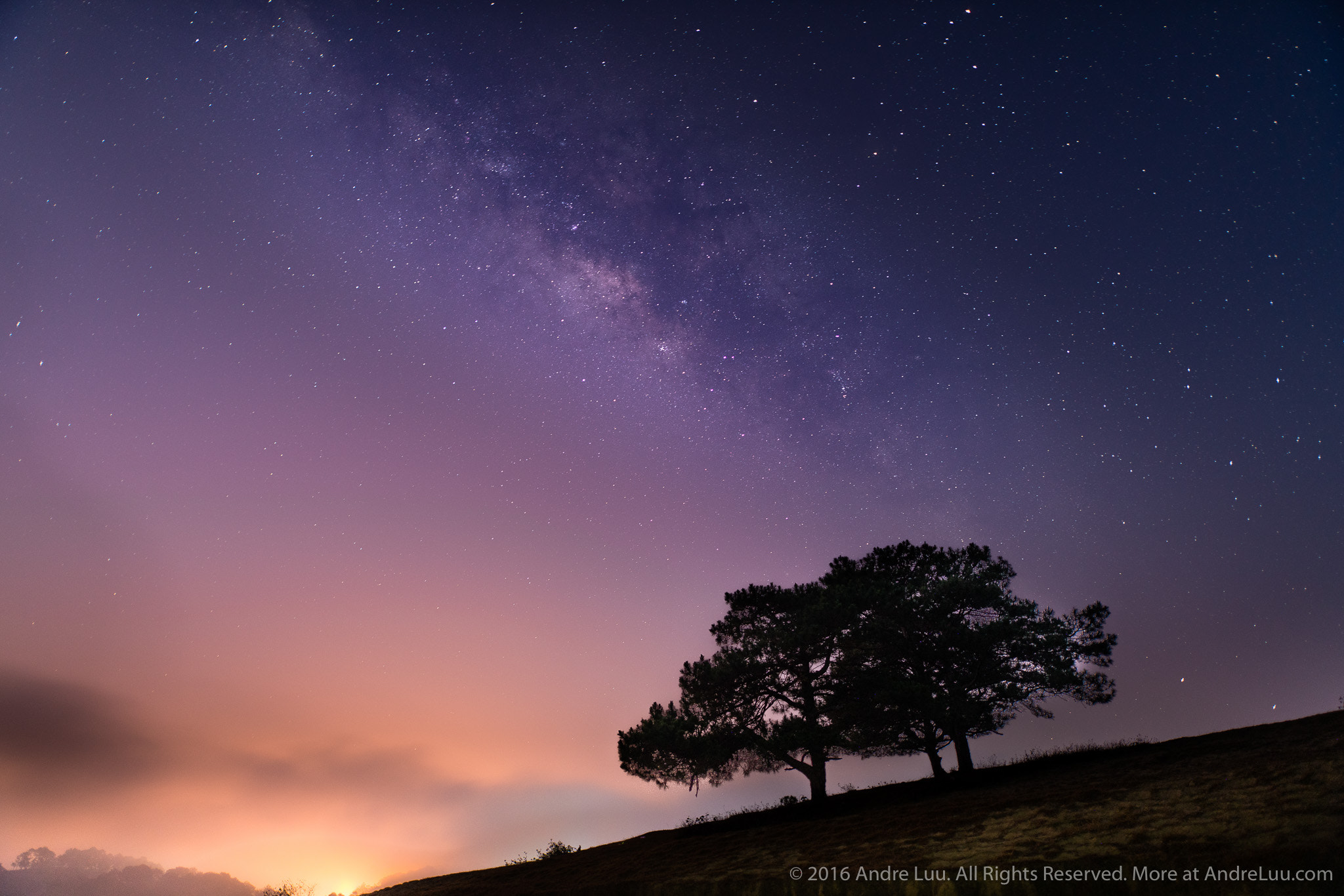 0mm F0 SAM sample photo. Two sides of the milkyway photography