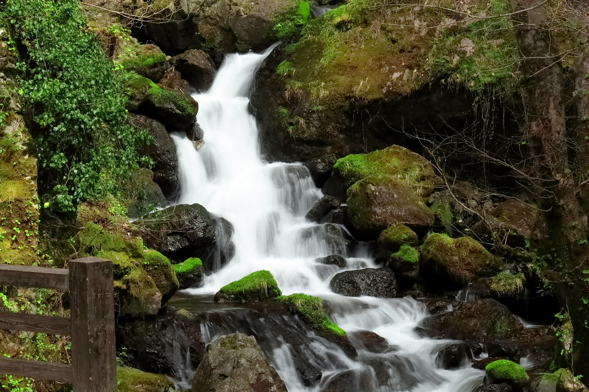 Canon EOS 700D (EOS Rebel T5i / EOS Kiss X7i) + Canon EF-S 55-250mm F4-5.6 IS STM sample photo. River stream from the mountain photography