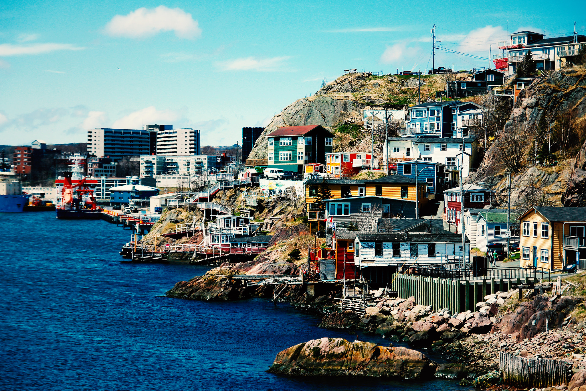 Canon EOS 600D (Rebel EOS T3i / EOS Kiss X5) sample photo. St. john's habour photography