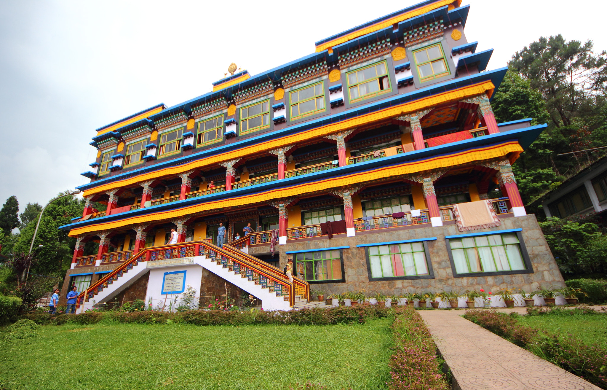 Sigma 8-16mm F4.5-5.6 DC HSM sample photo. Rumtek monastery in sikkim, india photography