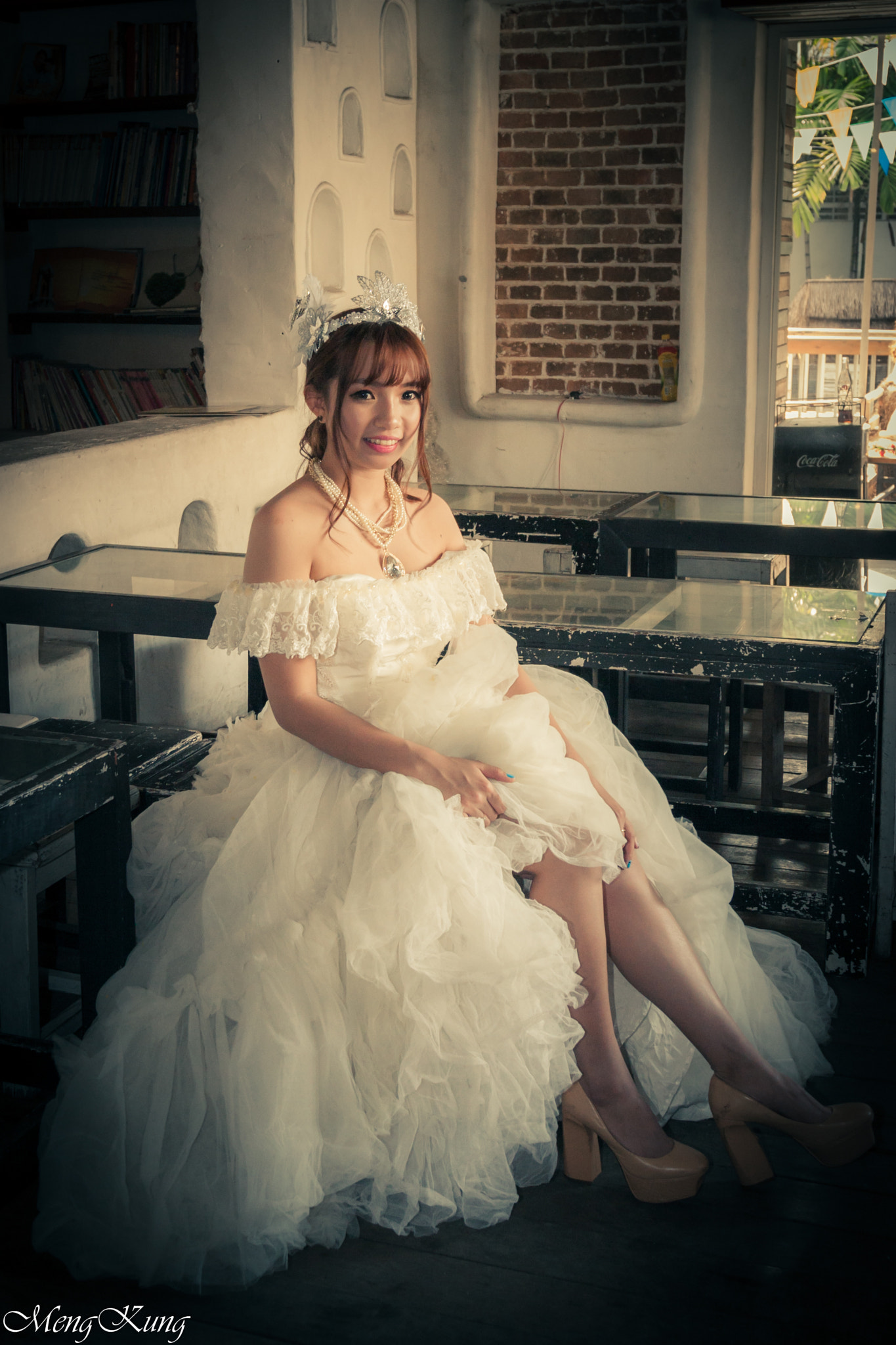 Canon EOS 30D + Canon EF 24-105mm F4L IS USM sample photo. Little bride. photography
