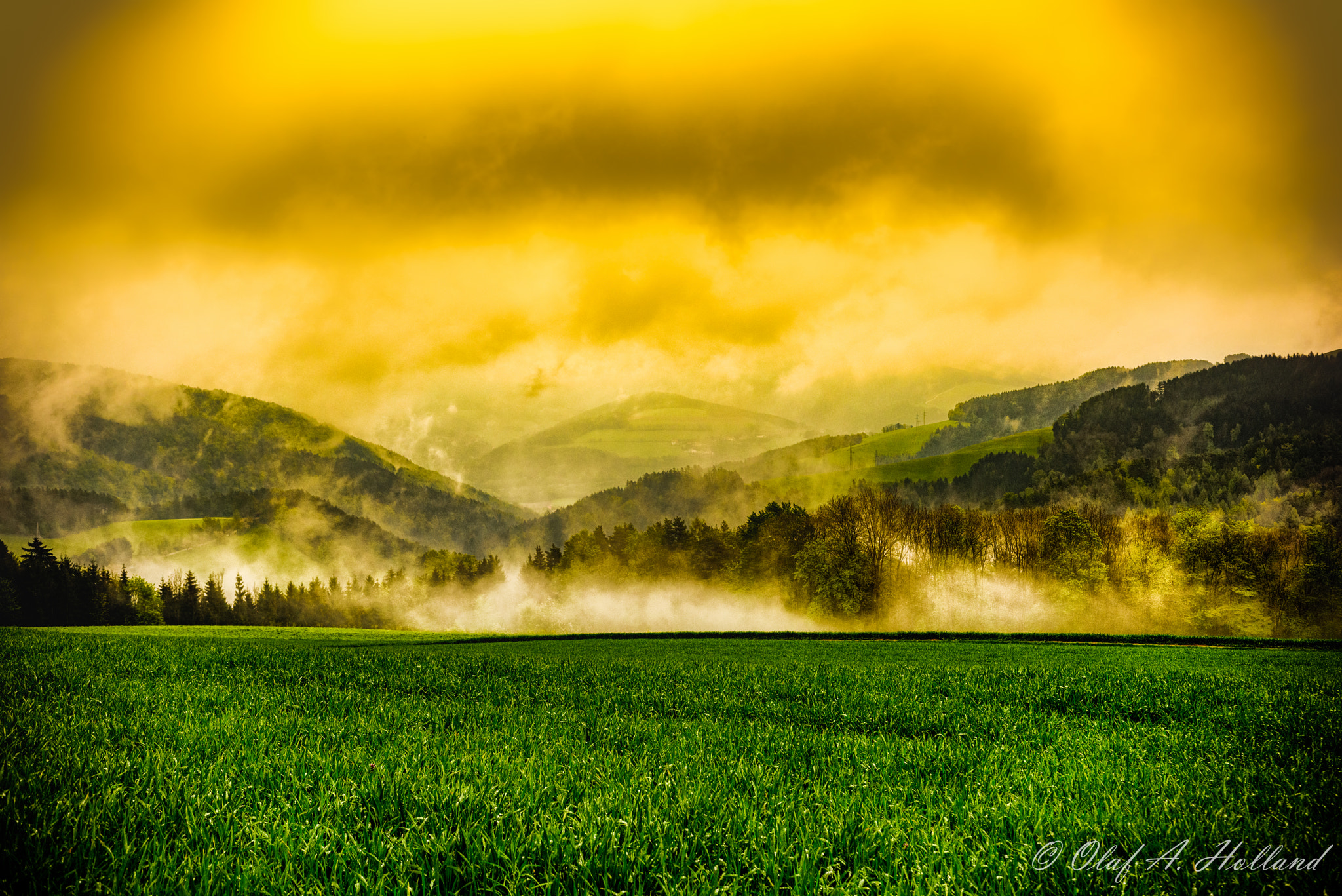 Nikon D810 + Sigma 18-35mm F1.8 DC HSM Art sample photo. Foggy bucklige welt spring 2016 (05) photography