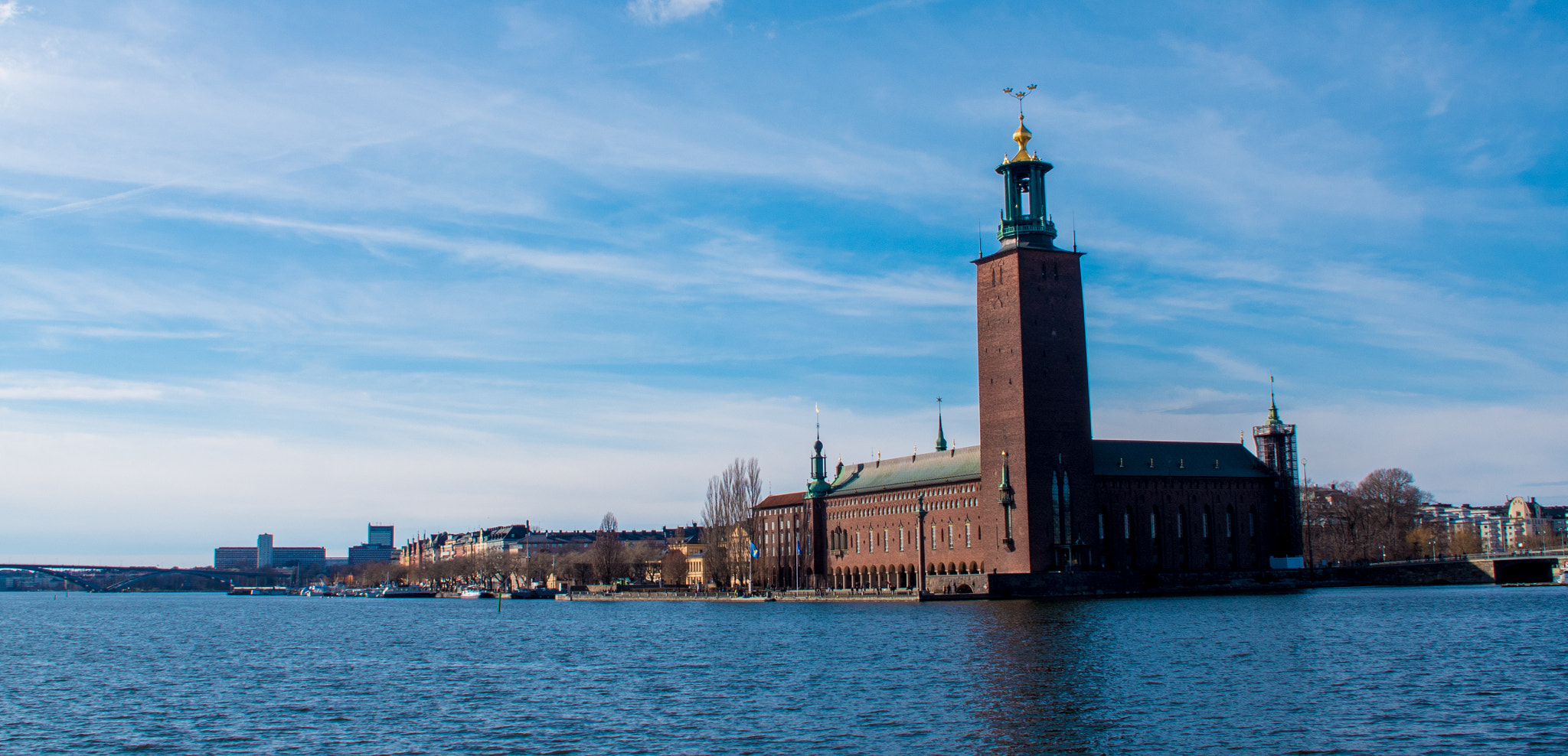 Panasonic Lumix DMC-GH4 sample photo. Stockholm city hall photography