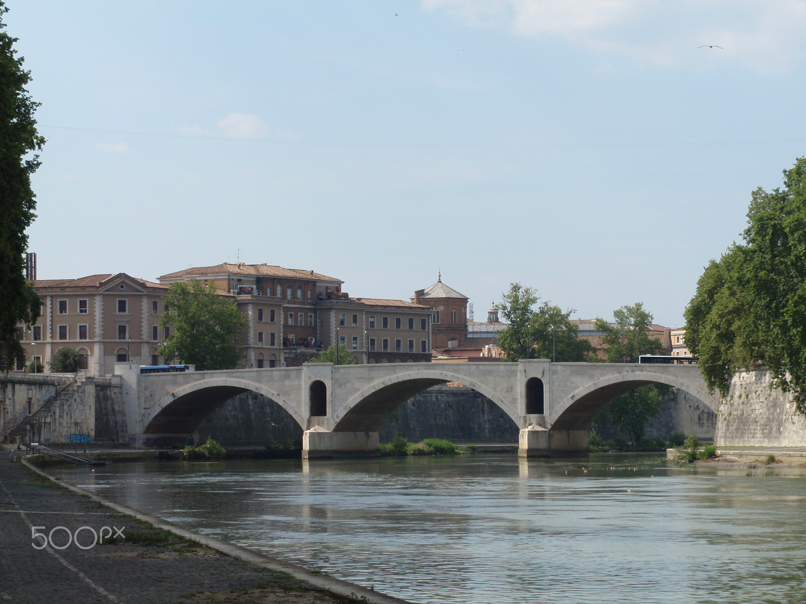 Olympus u1010,S1010 sample photo. Rome by the river photography