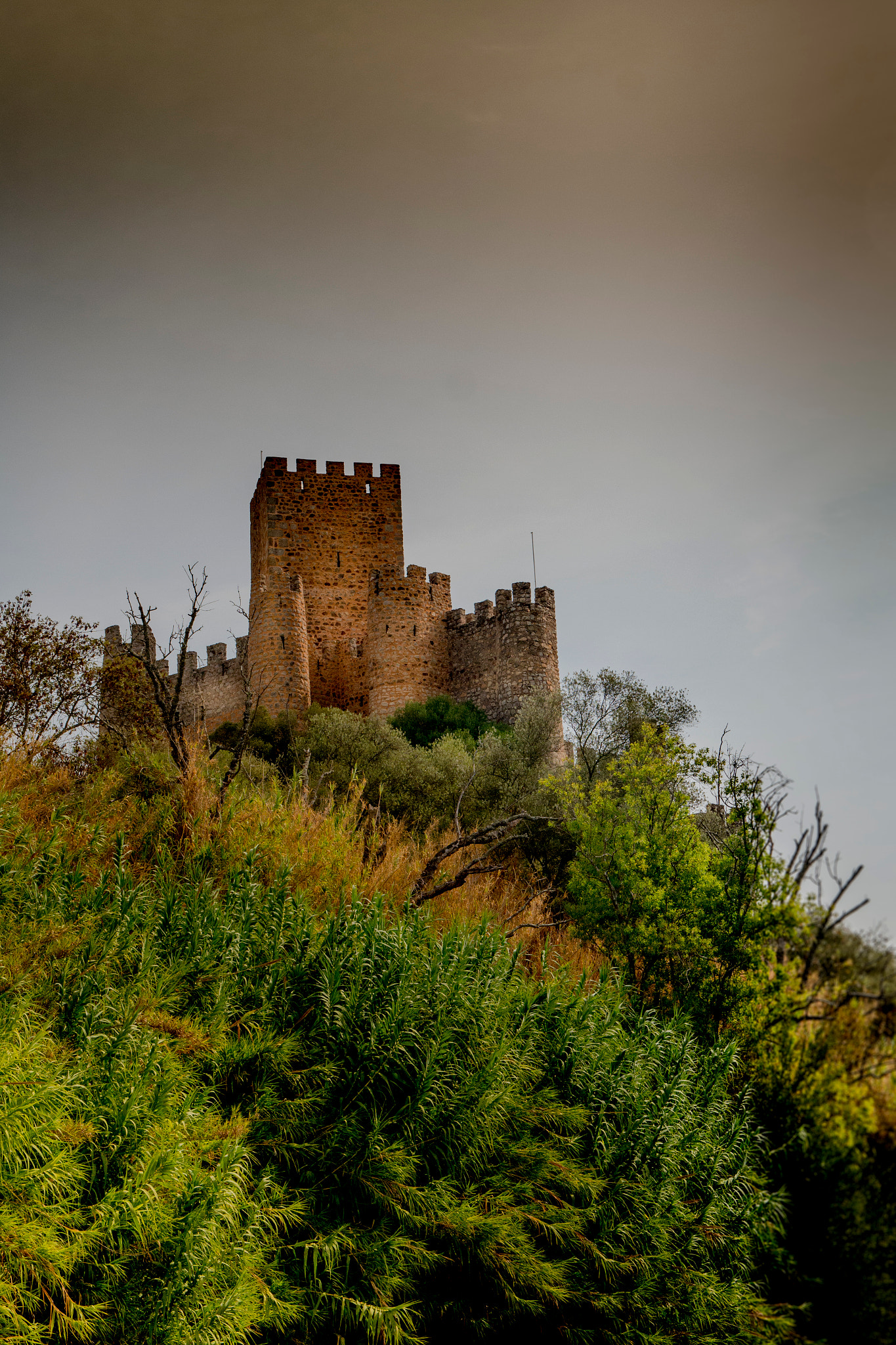 Samsung NX300M + Samsung NX 18-55mm F3.5-5.6 OIS sample photo. Almourol castle photography