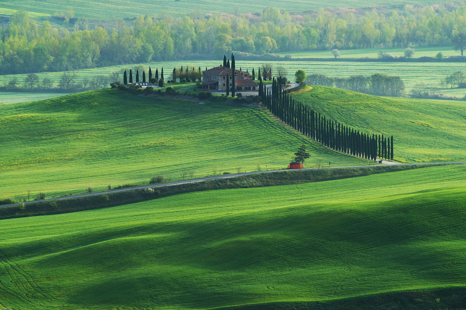 Pentax K-30 + smc PENTAX-FA 100-300mm F4.7-5.8 sample photo. House in tuscany photography