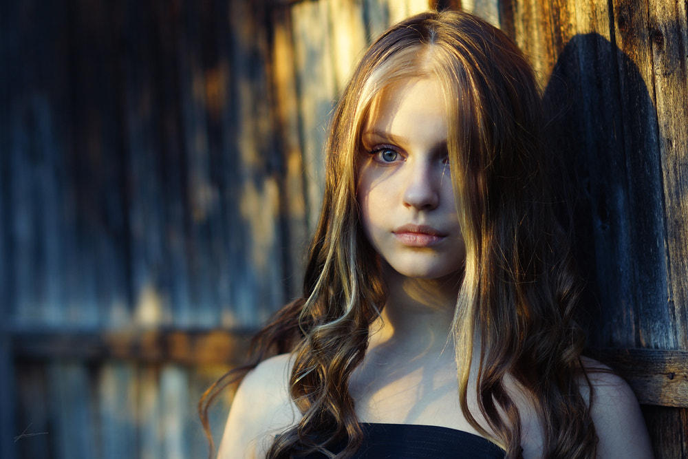 Sony Planar T* 85mm F1.4 ZA sample photo. Маришка photography