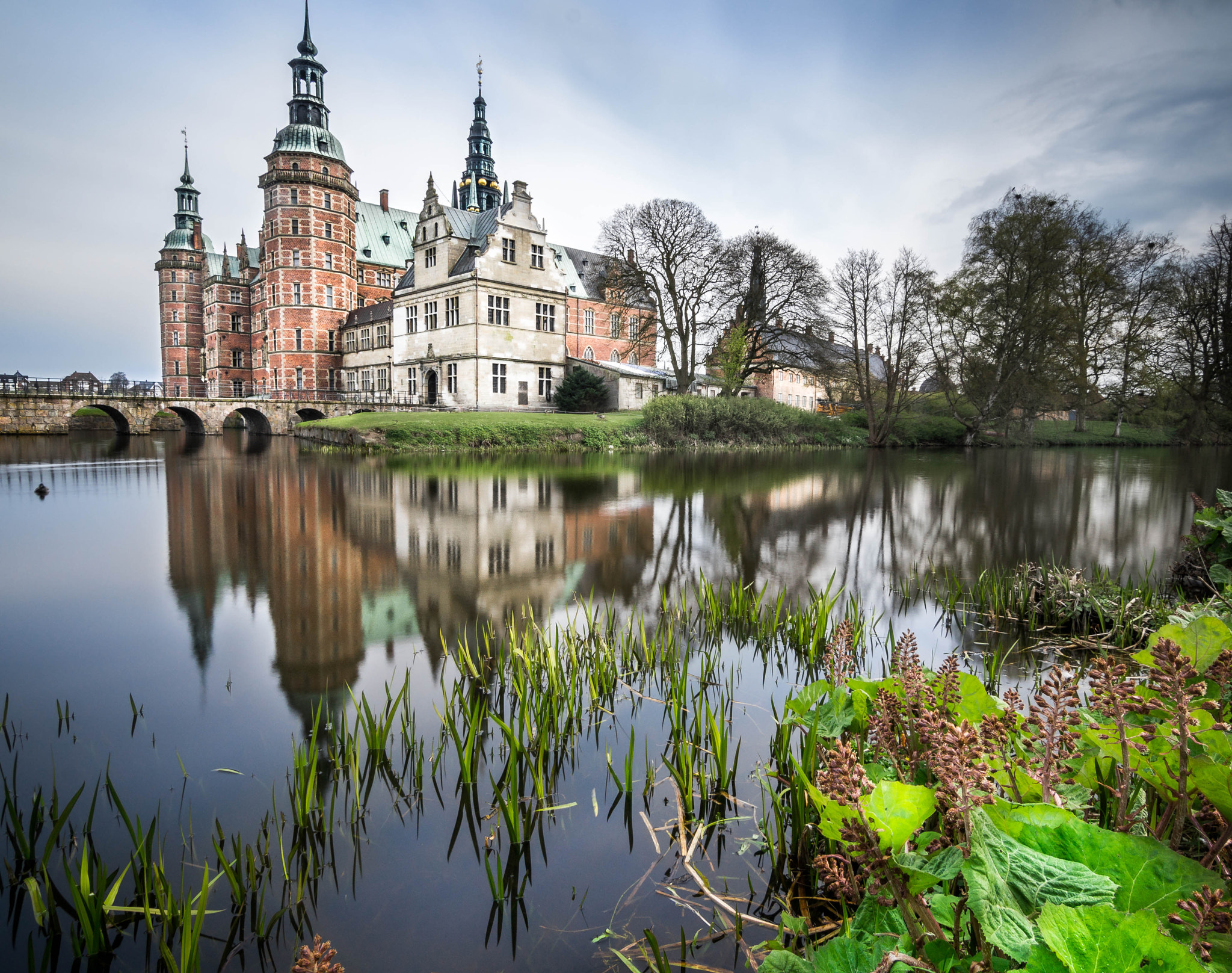 Sony SLT-A57 + 20mm F2.8 sample photo. Fredriksborg castle in hillerod, denmark photography
