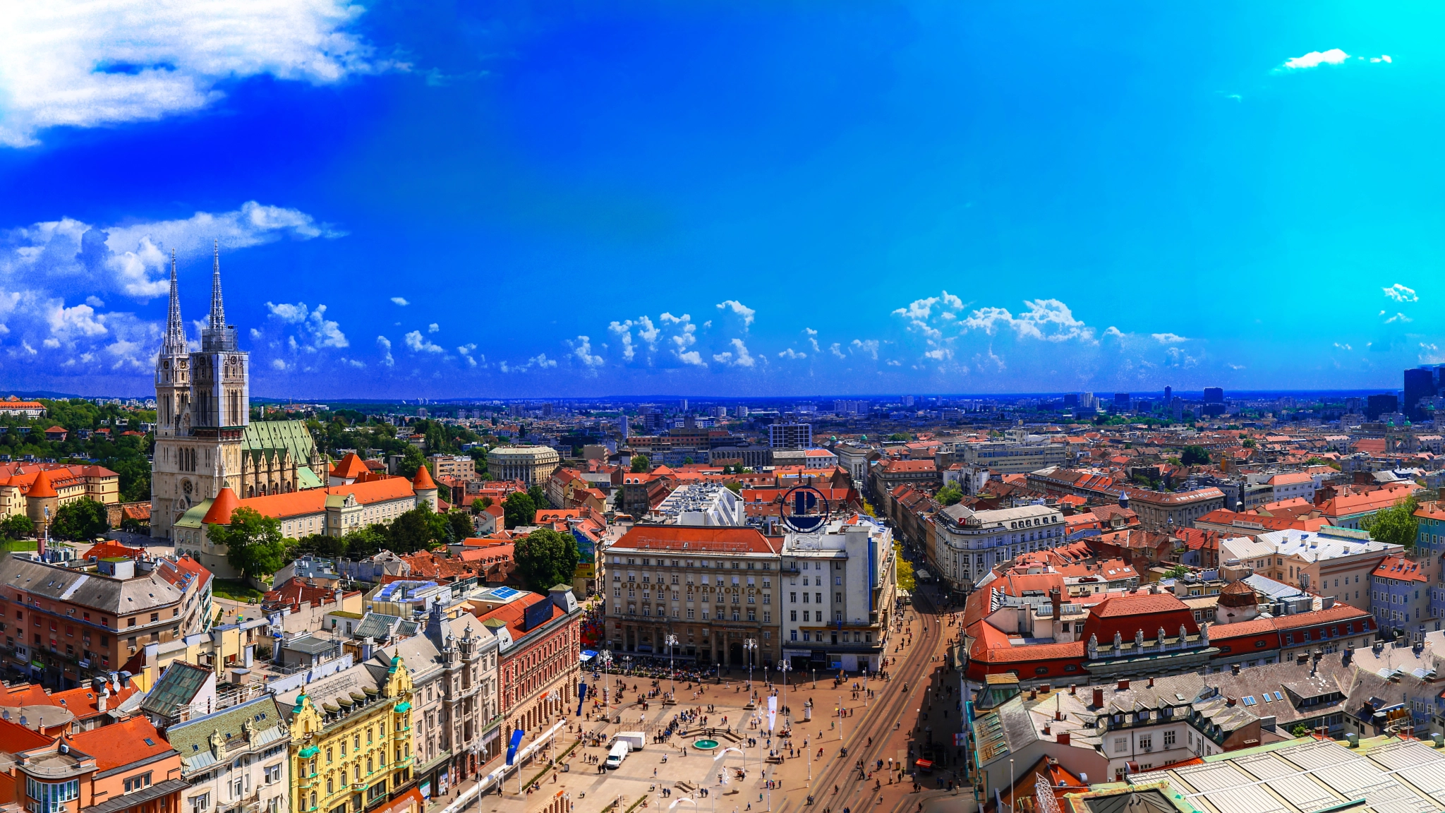 Canon EF 24-105mm F3.5-5.6 IS STM sample photo. Zagreb city photography