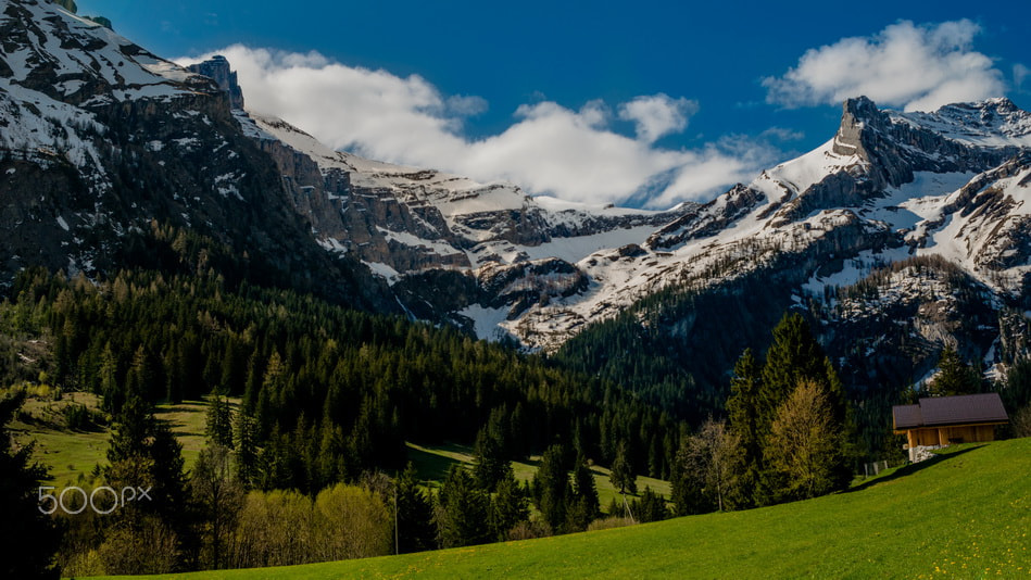 AF Zoom-Nikkor 35-105mm f/3.5-4.5 sample photo. Mountain photography