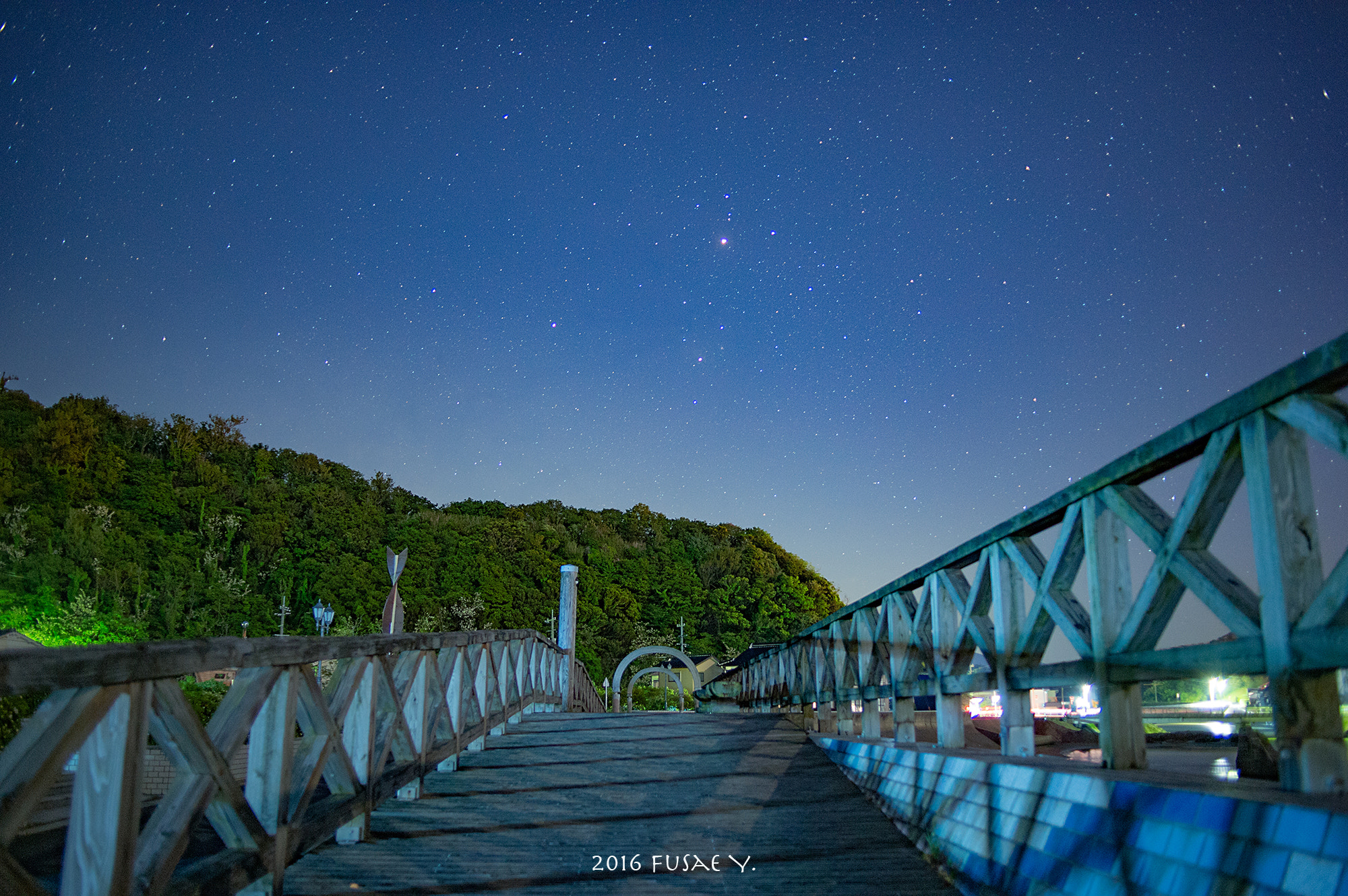 ZEISS Distagon T* 28mm F2 sample photo. Starry walk photography