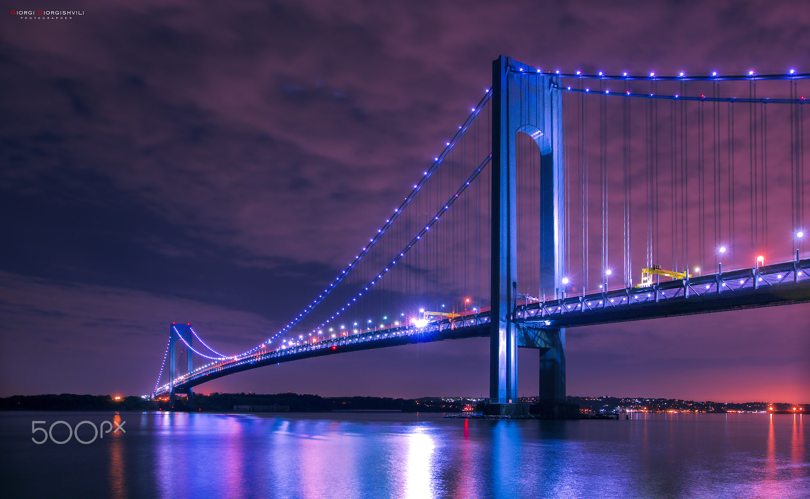 Canon EF 16-35mm F2.8L II USM sample photo. Verrazano-narrows bridge photography
